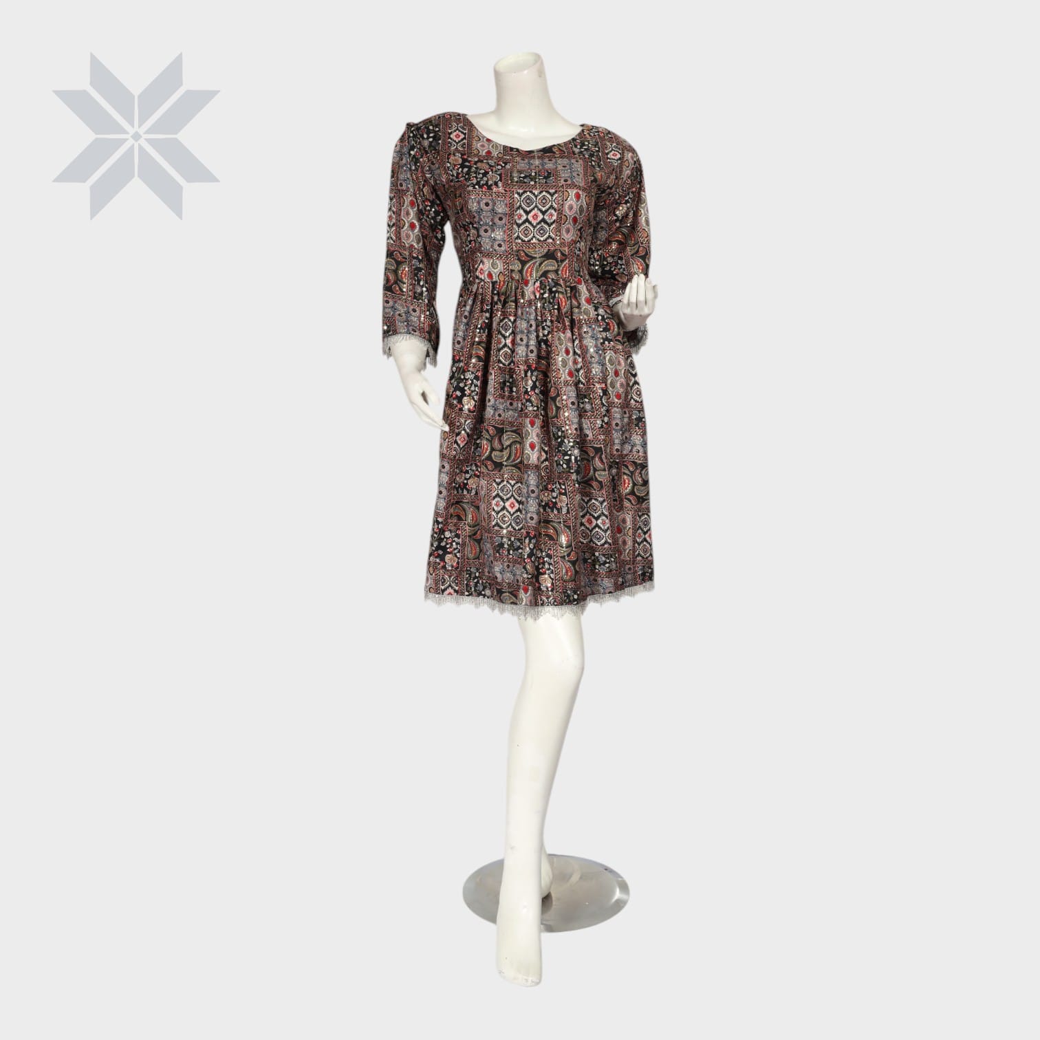 Mosaic Dream Printed Dress