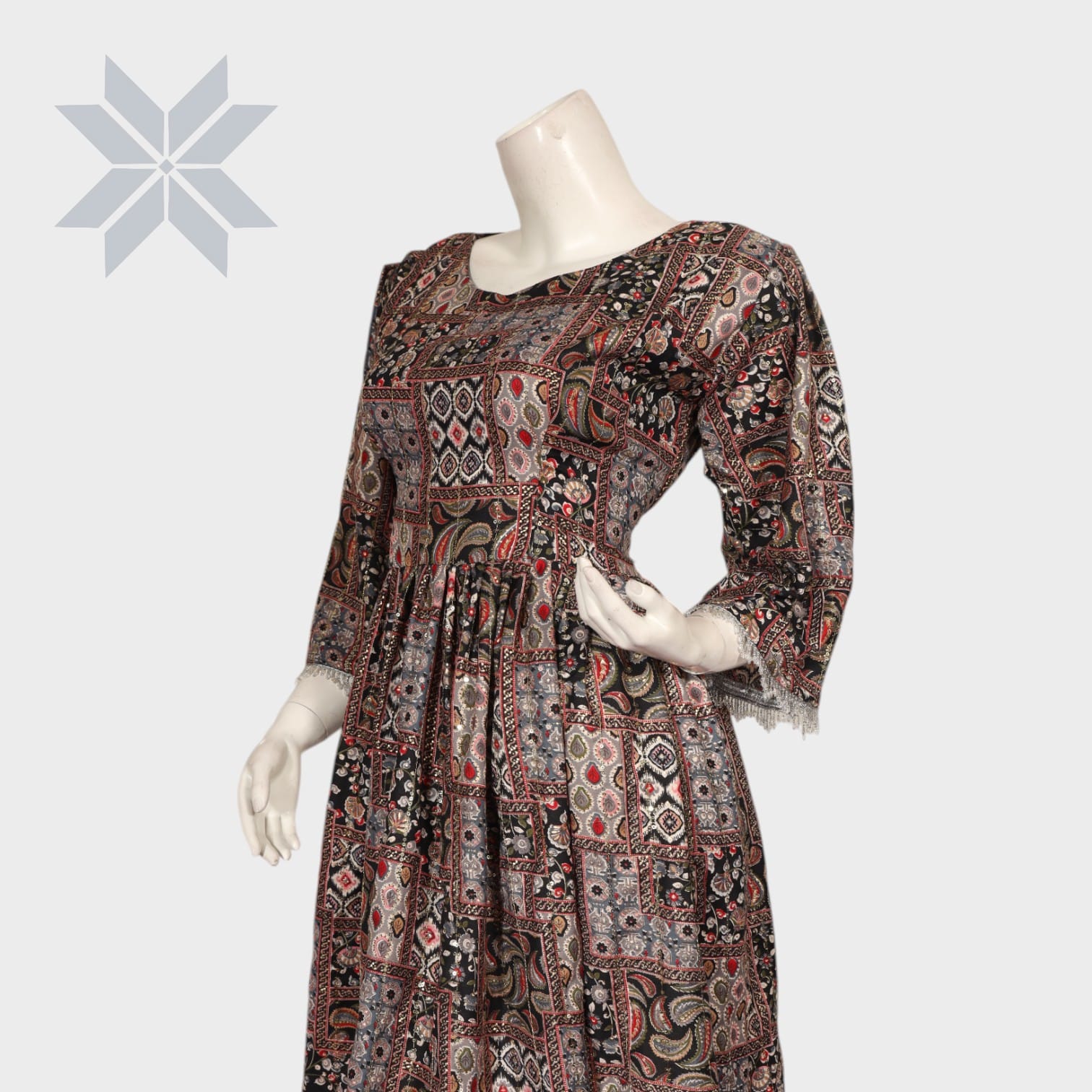 Mosaic Dream Printed Dress