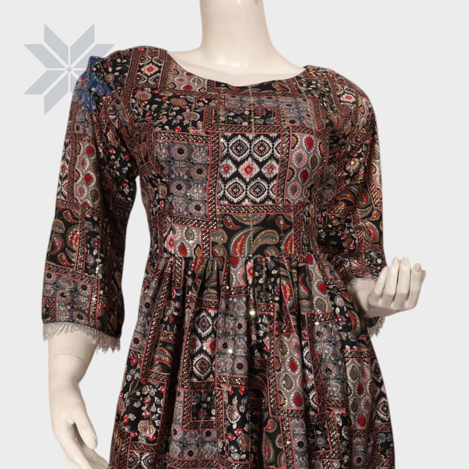 Mosaic Dream Printed Dress