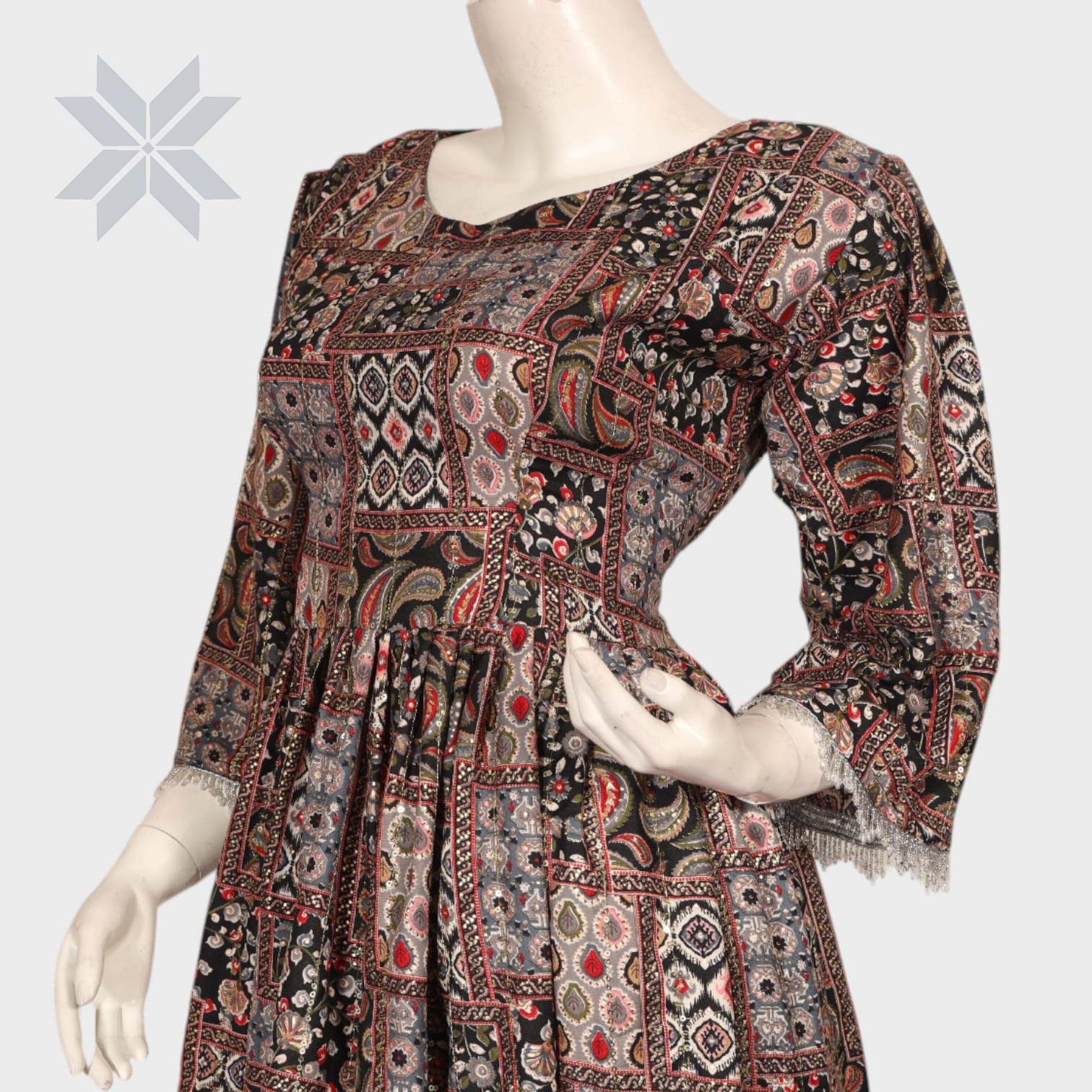 Mosaic Dream Printed Dress