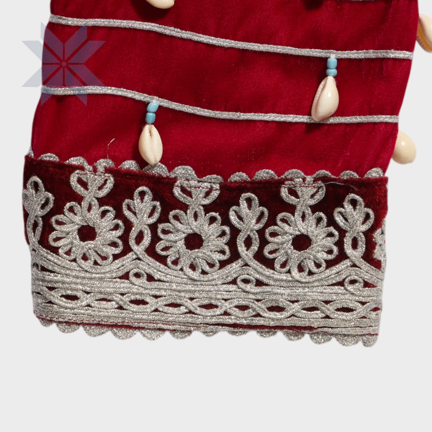 Gul Pari Red Baby Dress Set