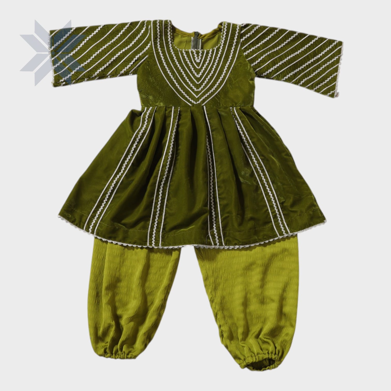 Gul Sabz Traditional Baby Dress