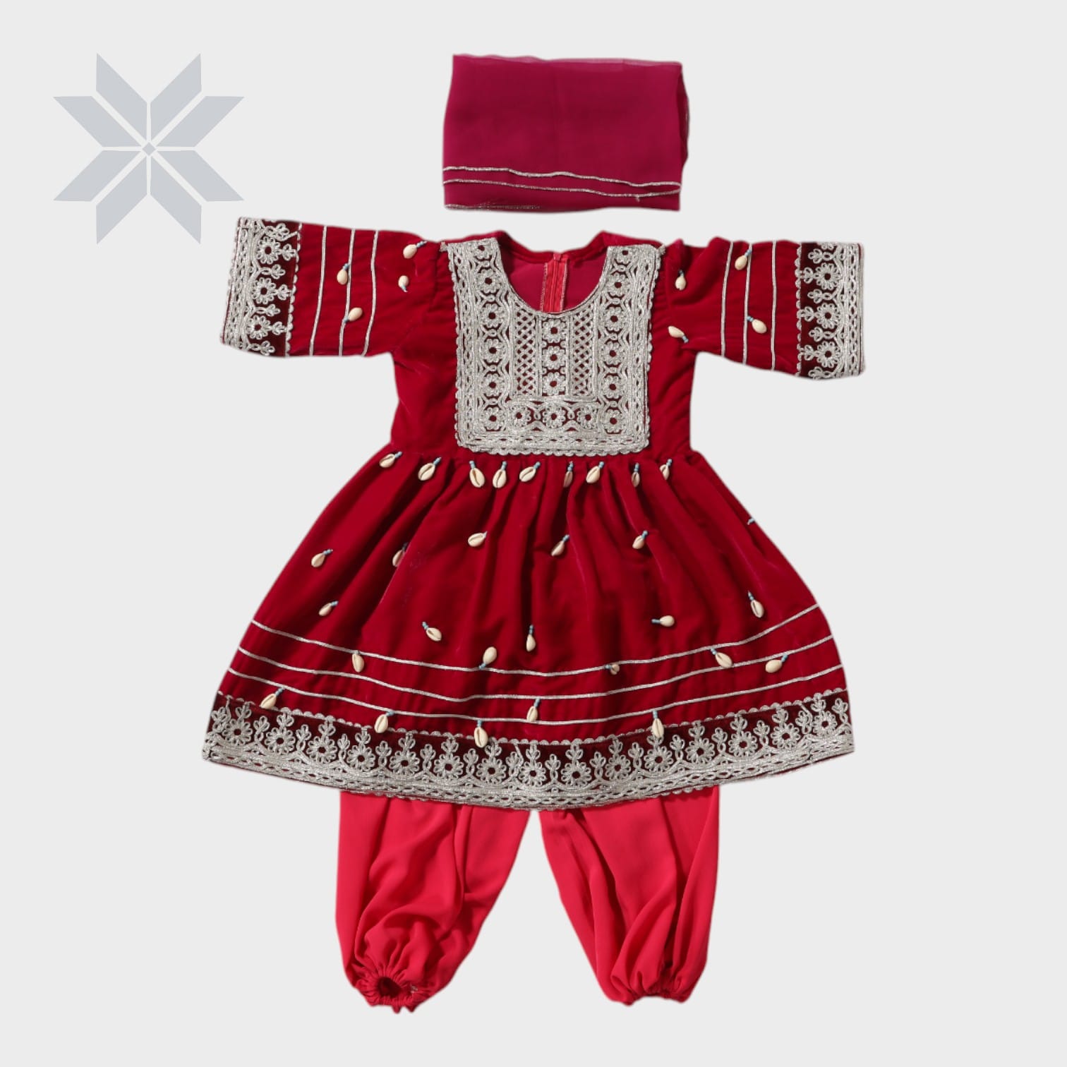 Ruby Roya Baby Dress Set