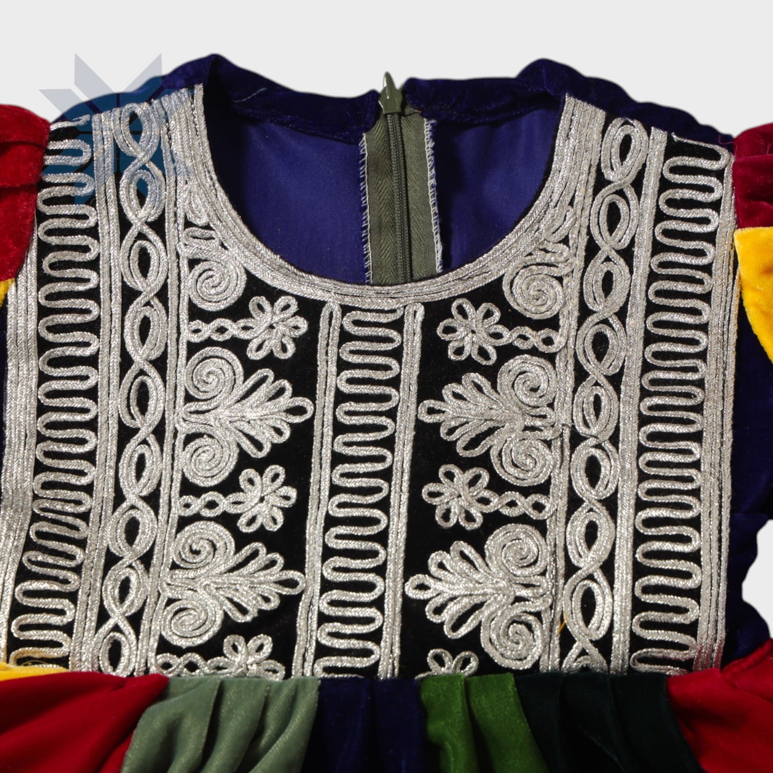 Gulbahar Multicolor Embroidered Baby Dress