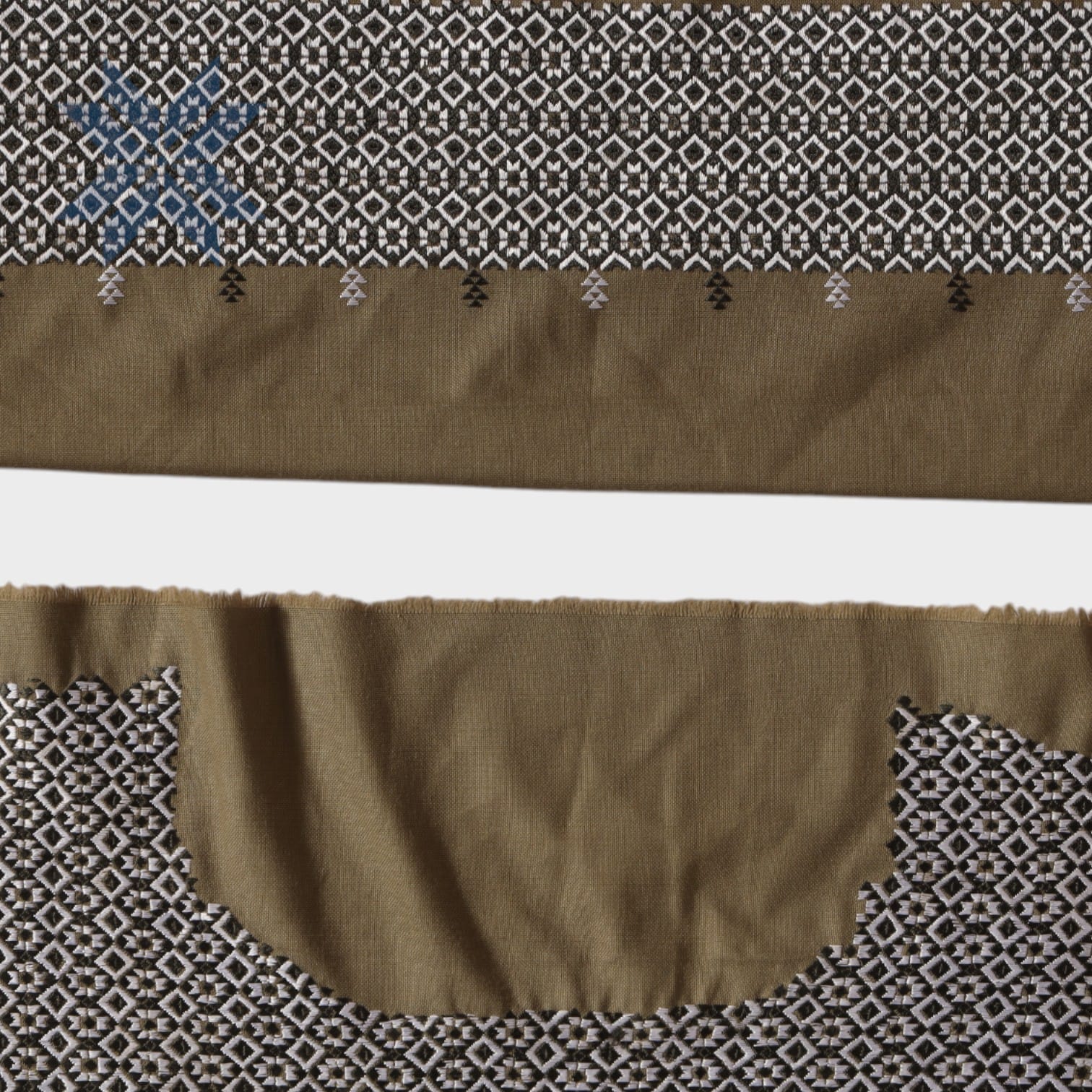 Kandahar Earth-Tone Embroidered Men’s Kurta Set