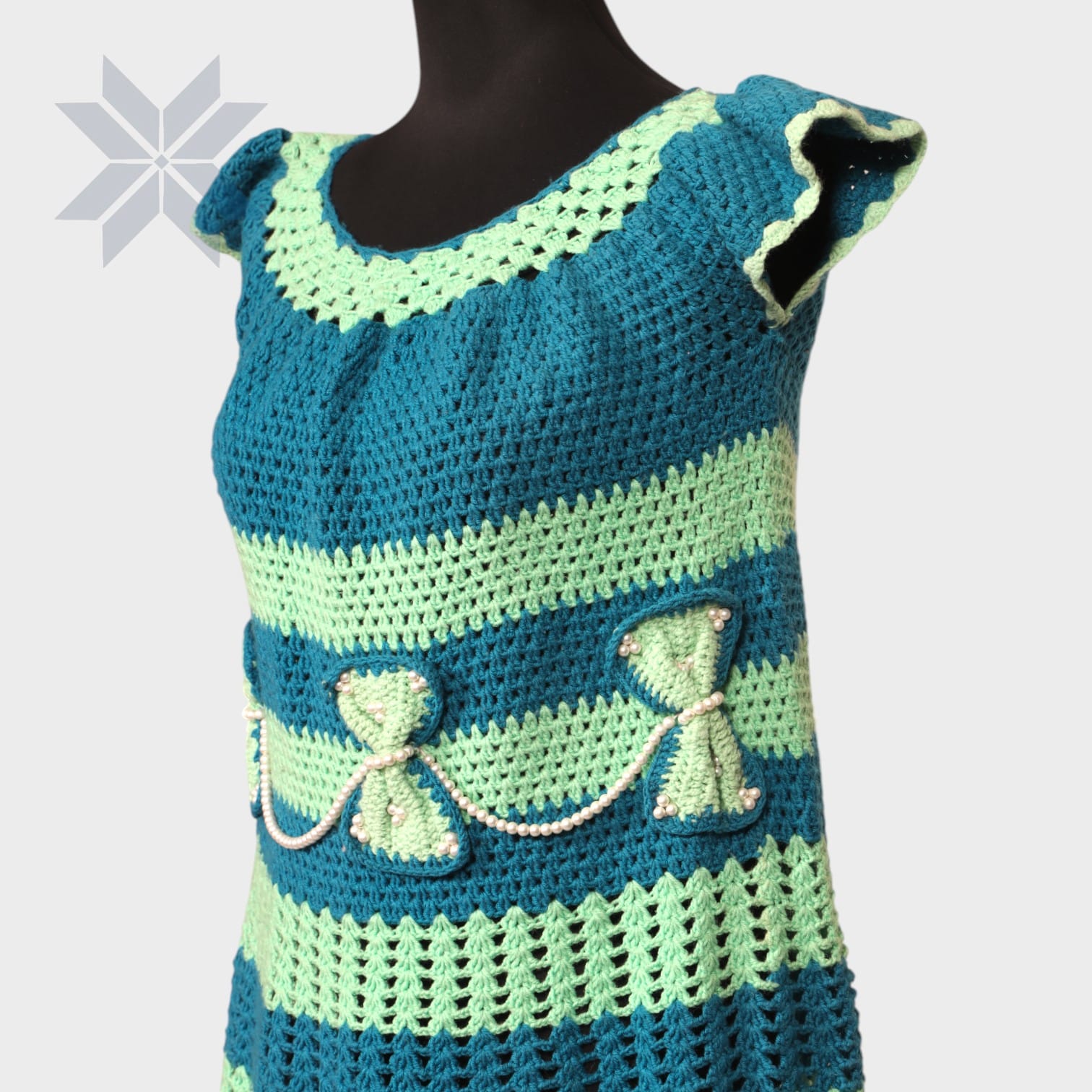 Ariana Hand-Crocheted Girl's Dress