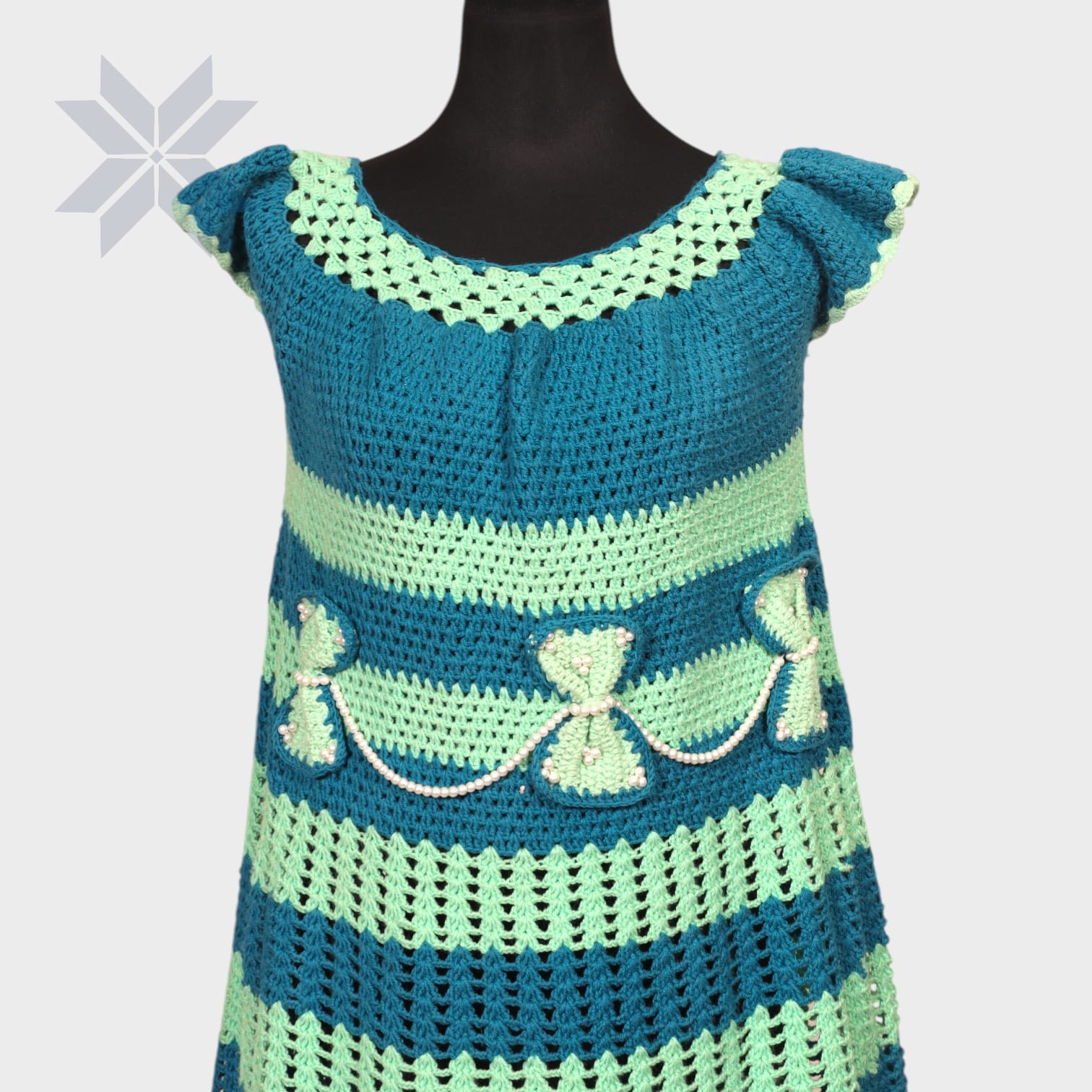 Ariana Hand-Crocheted Girl's Dress