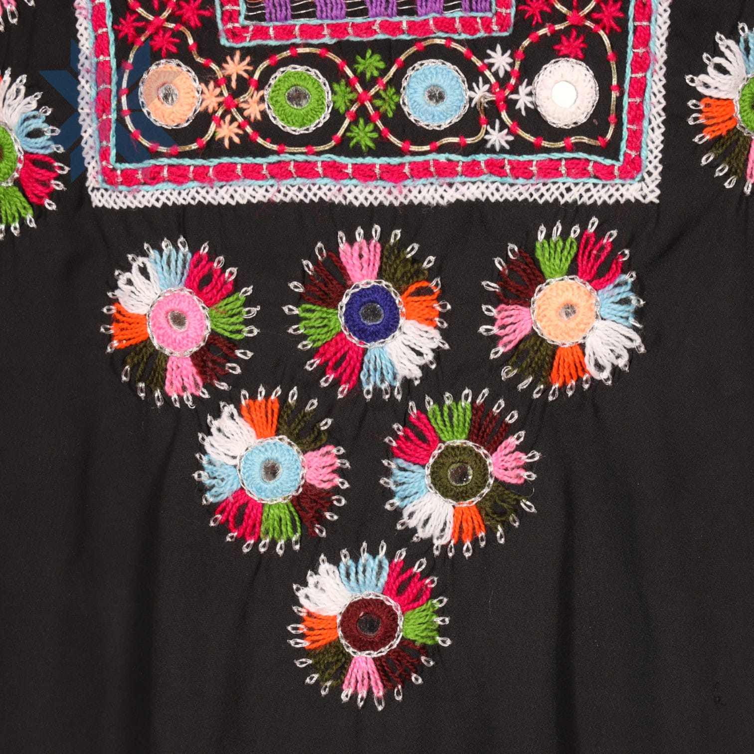 Lalita Floral Embroidered Dress