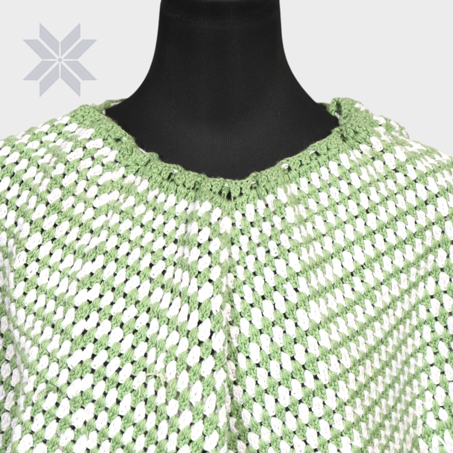 Sahar Crochet Tassel Poncho