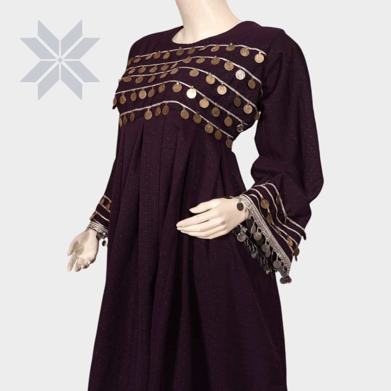 Noor-e-Banafsha Embellished Tunic Set