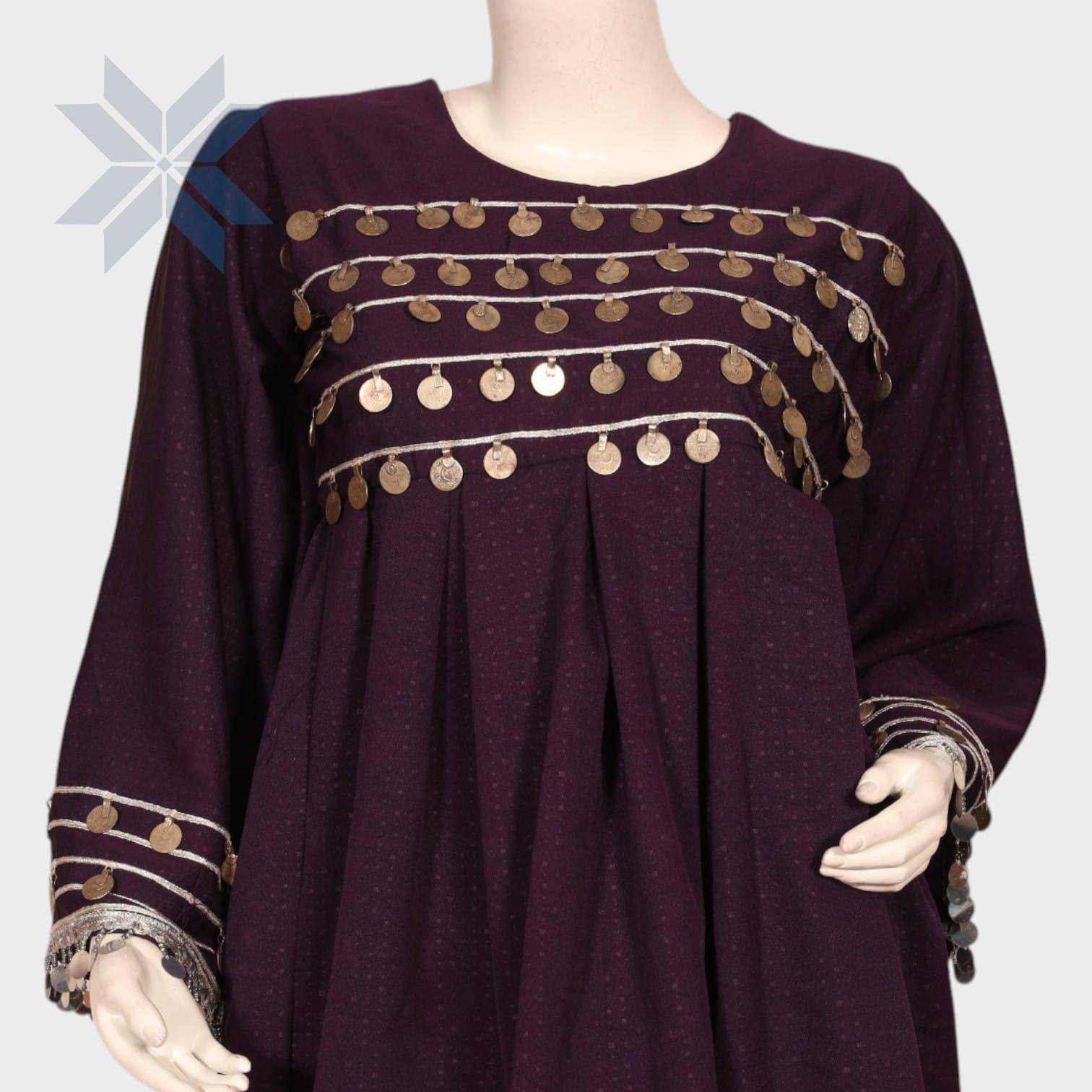Noor-e-Banafsha Embellished Tunic Set