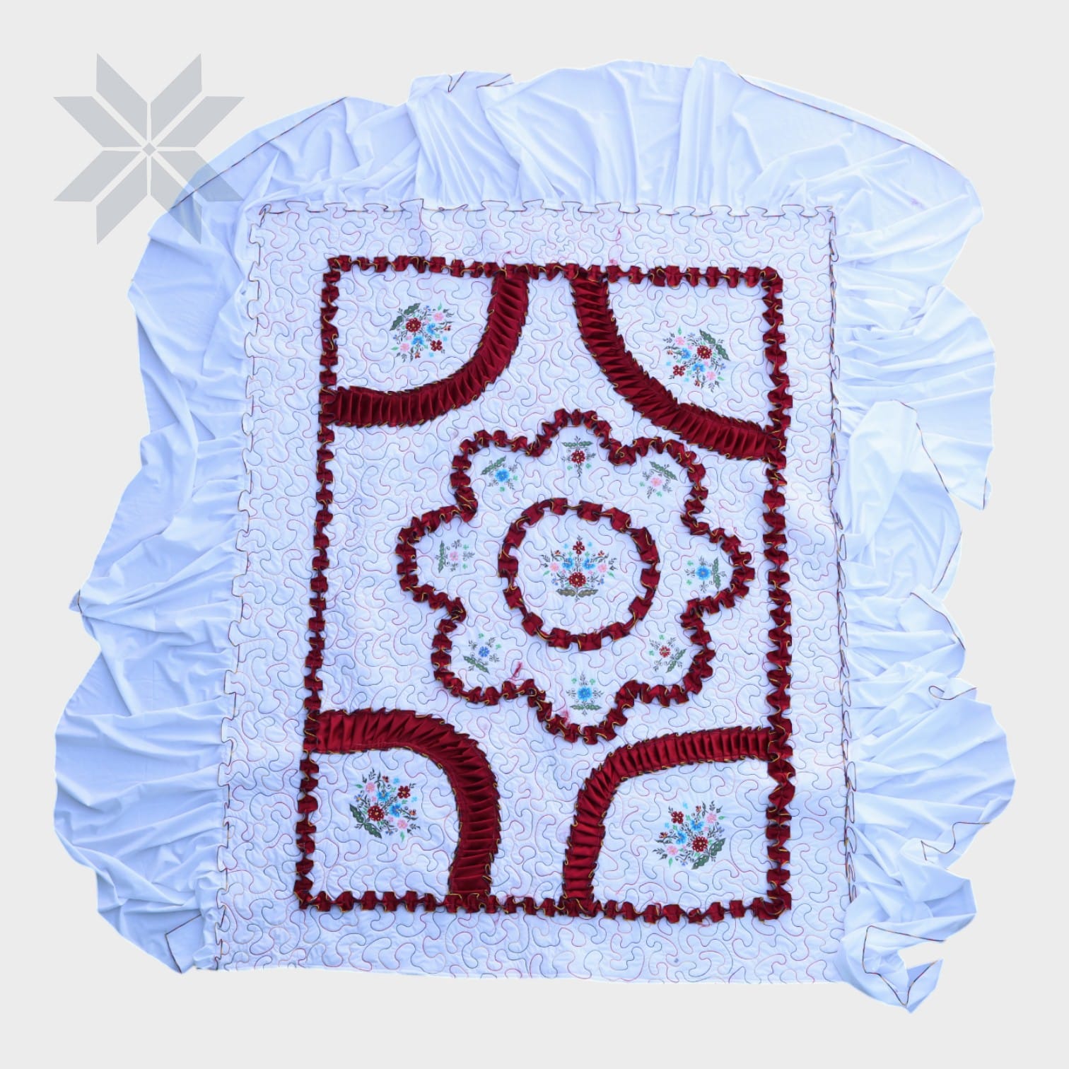 Rosette Charm Cushion Set