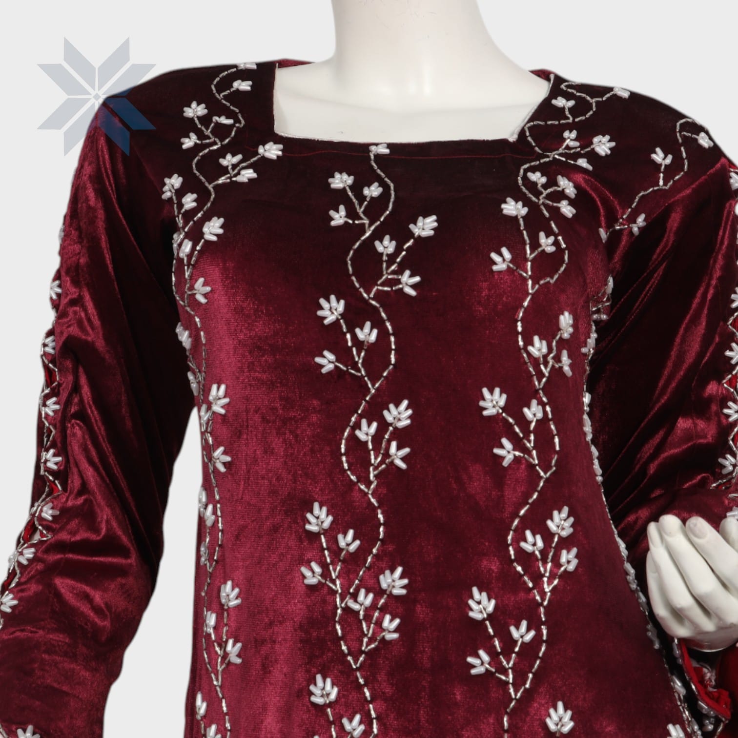 Velvet Vine Elegance Dress