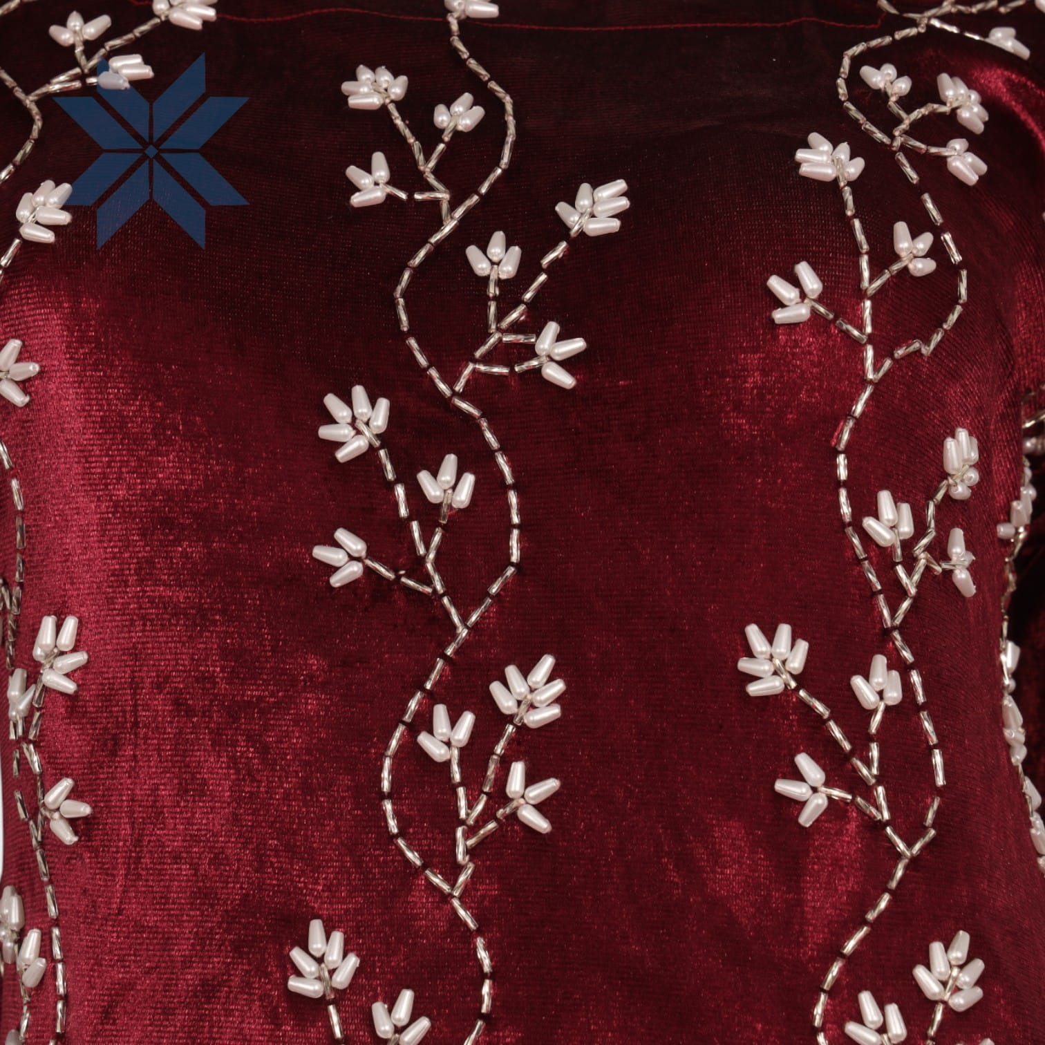 Velvet Vine Elegance Dress