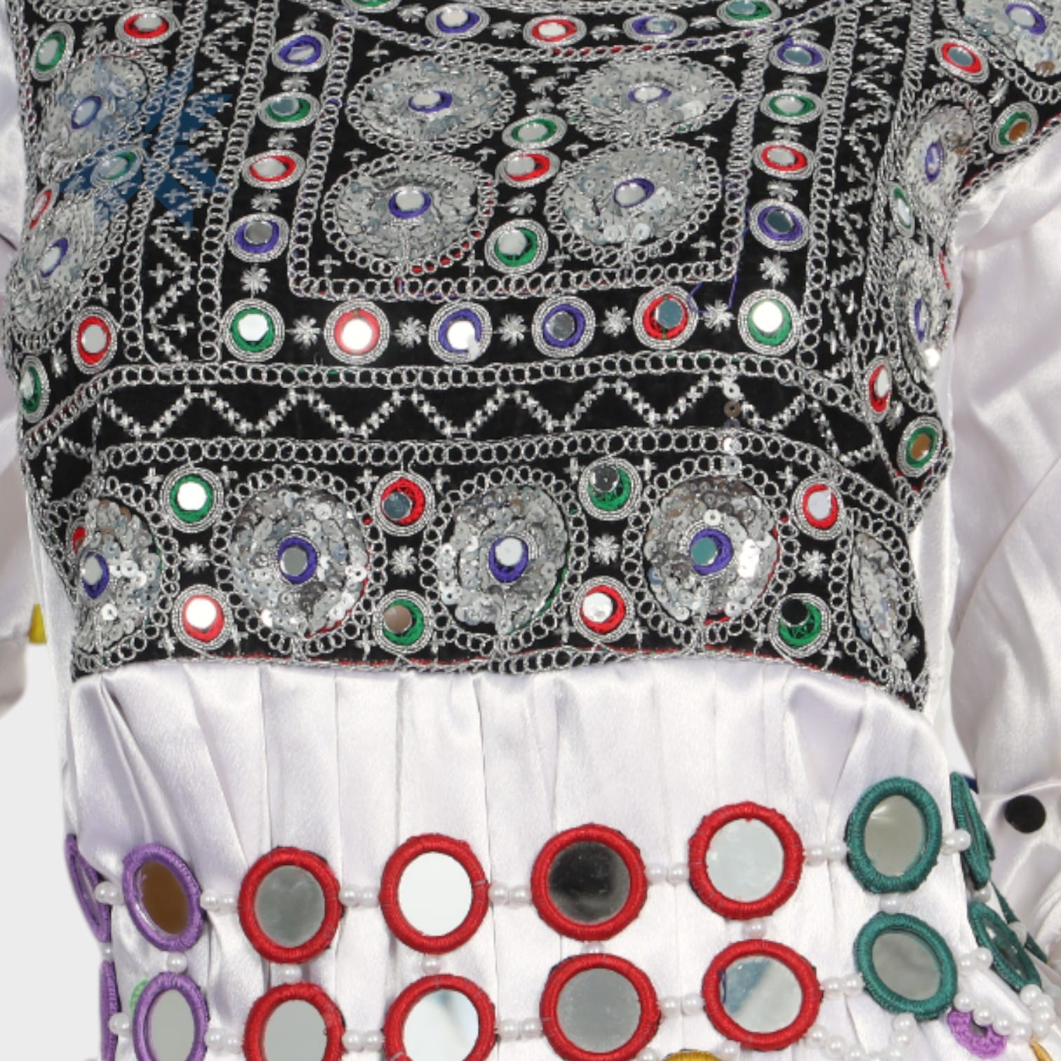 White Radiance Kuchi Dress