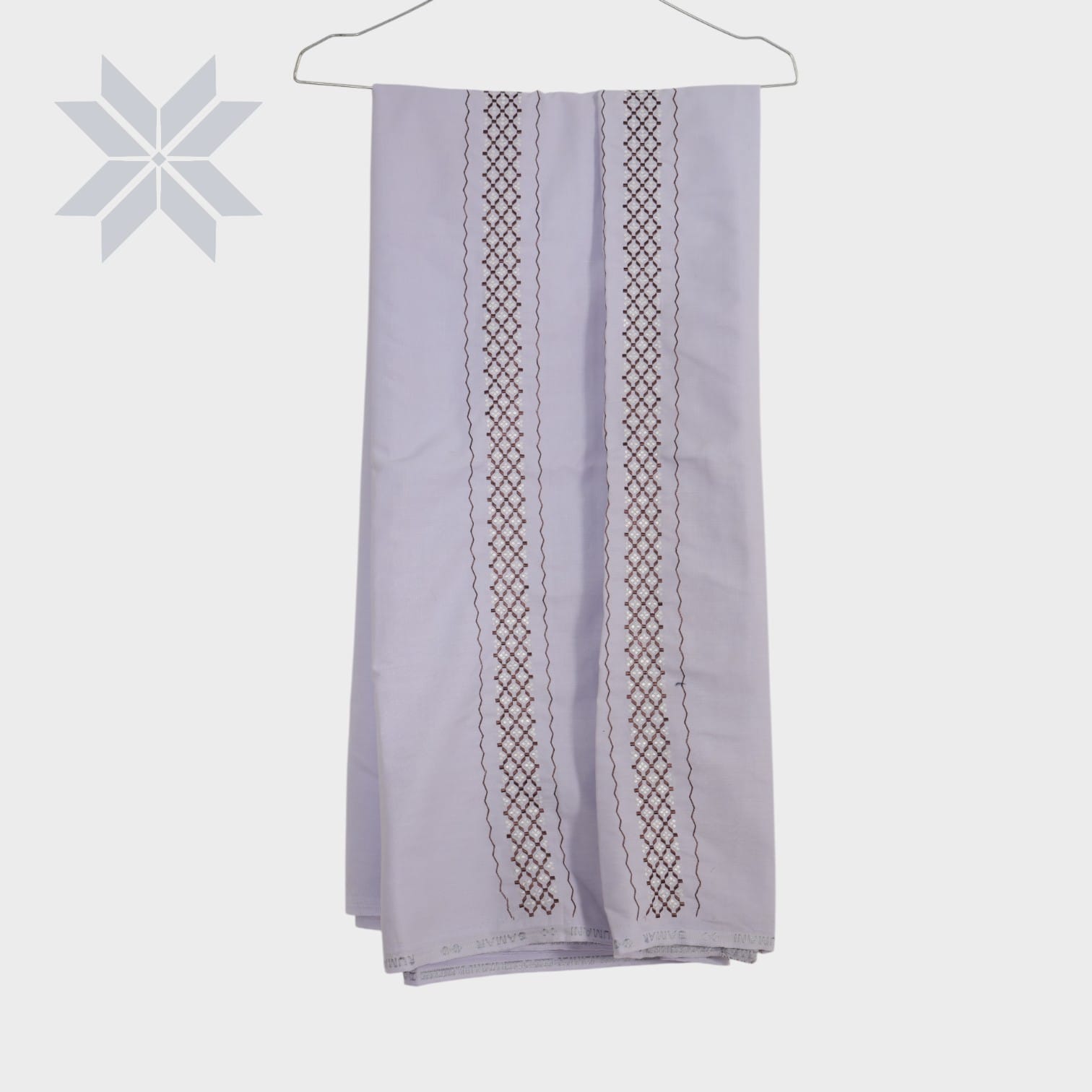 Dust Lilac Heritage Shawl