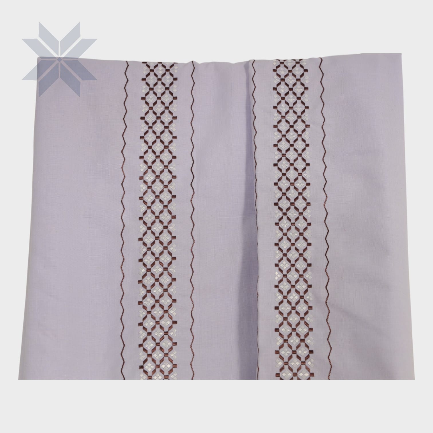 Dust Lilac Heritage Shawl