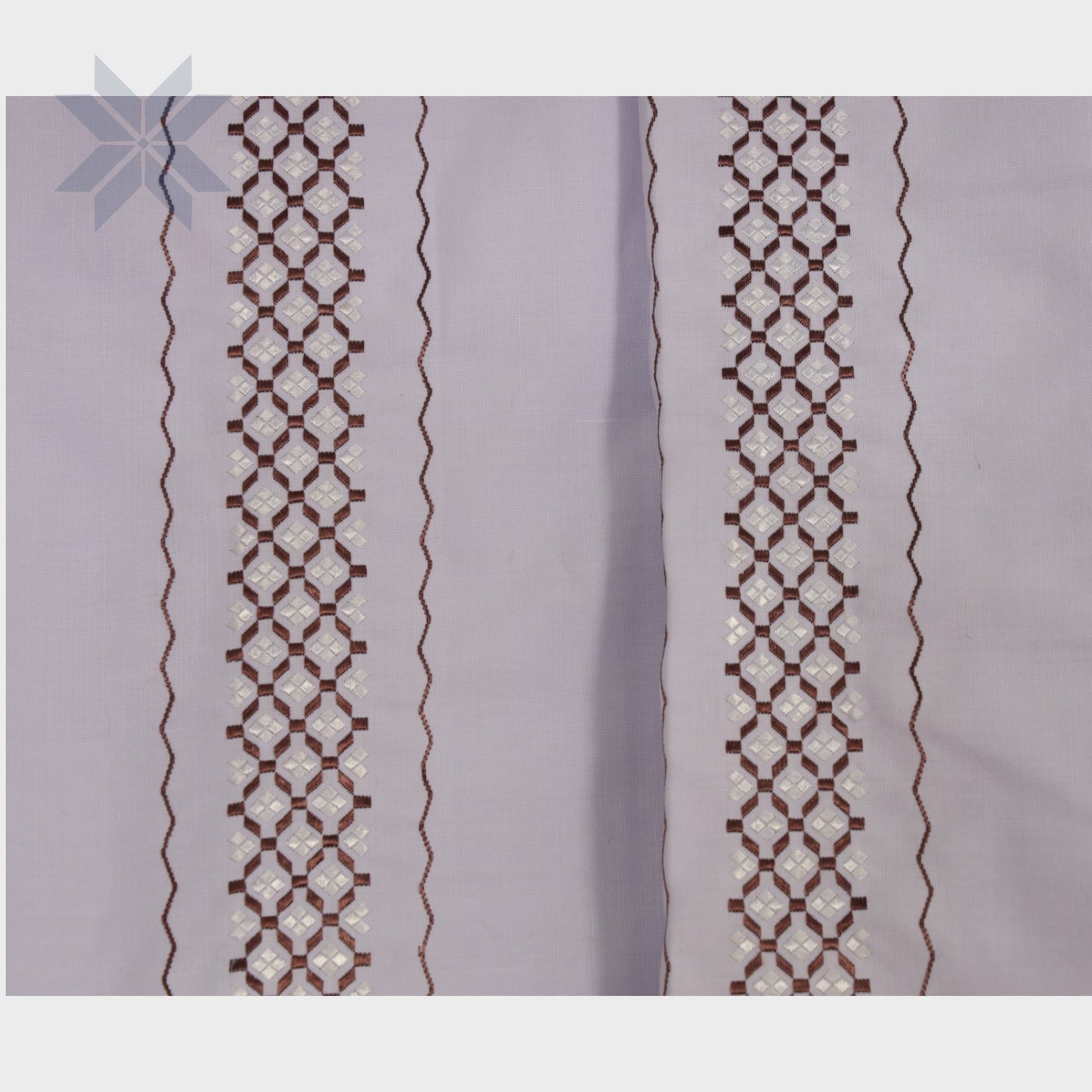 Dust Lilac Heritage Shawl