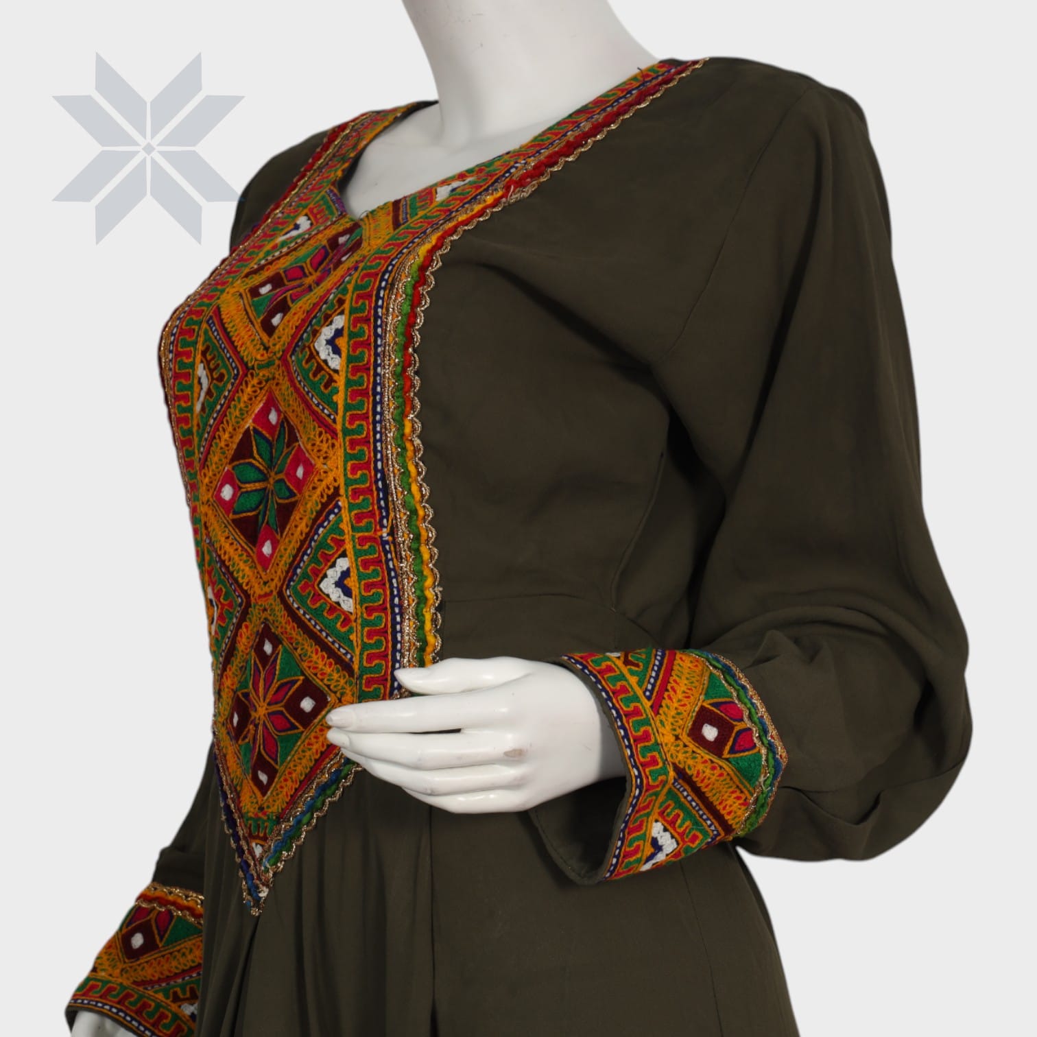 Nomadic Earth Embroidered Dress