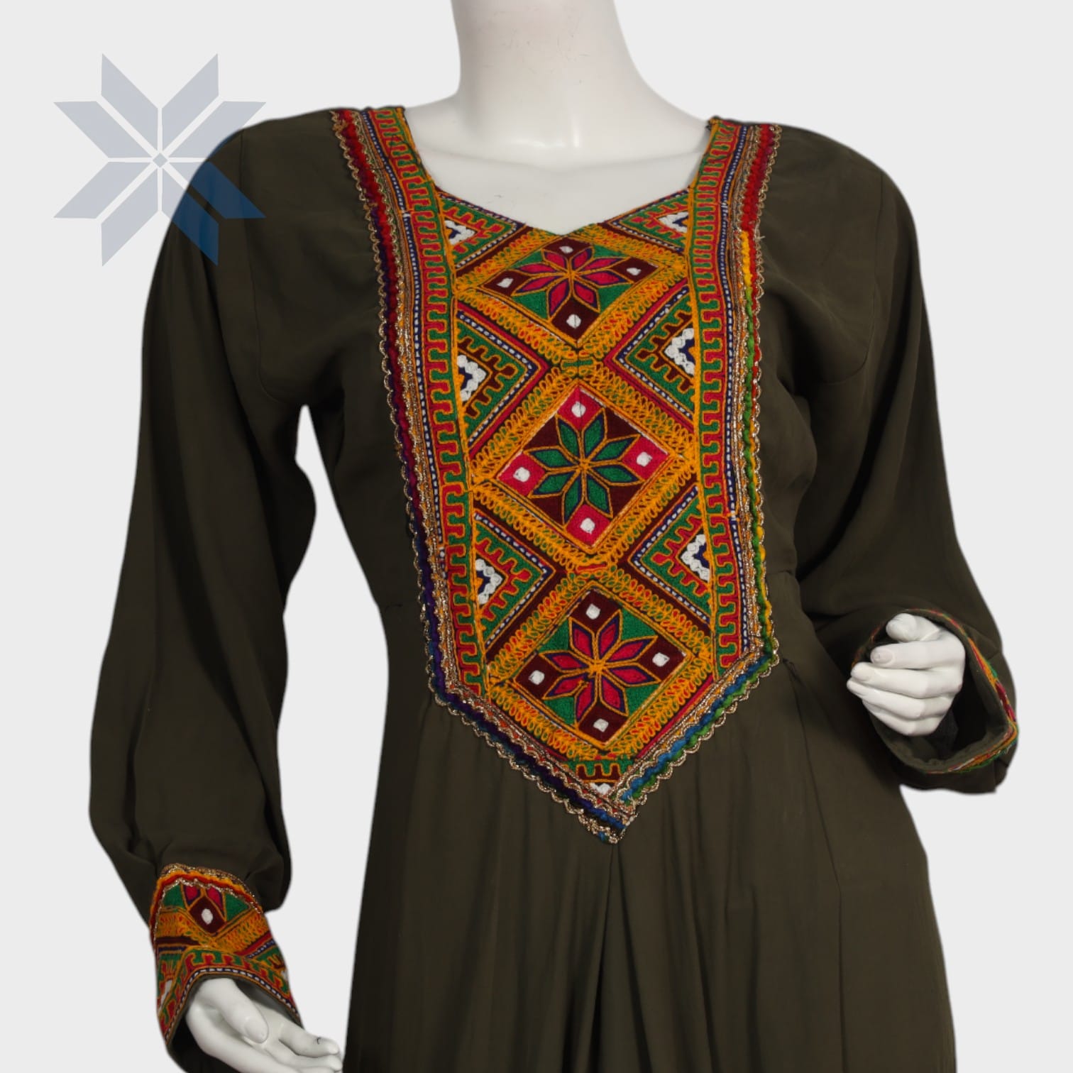 Nomadic Earth Embroidered Dress