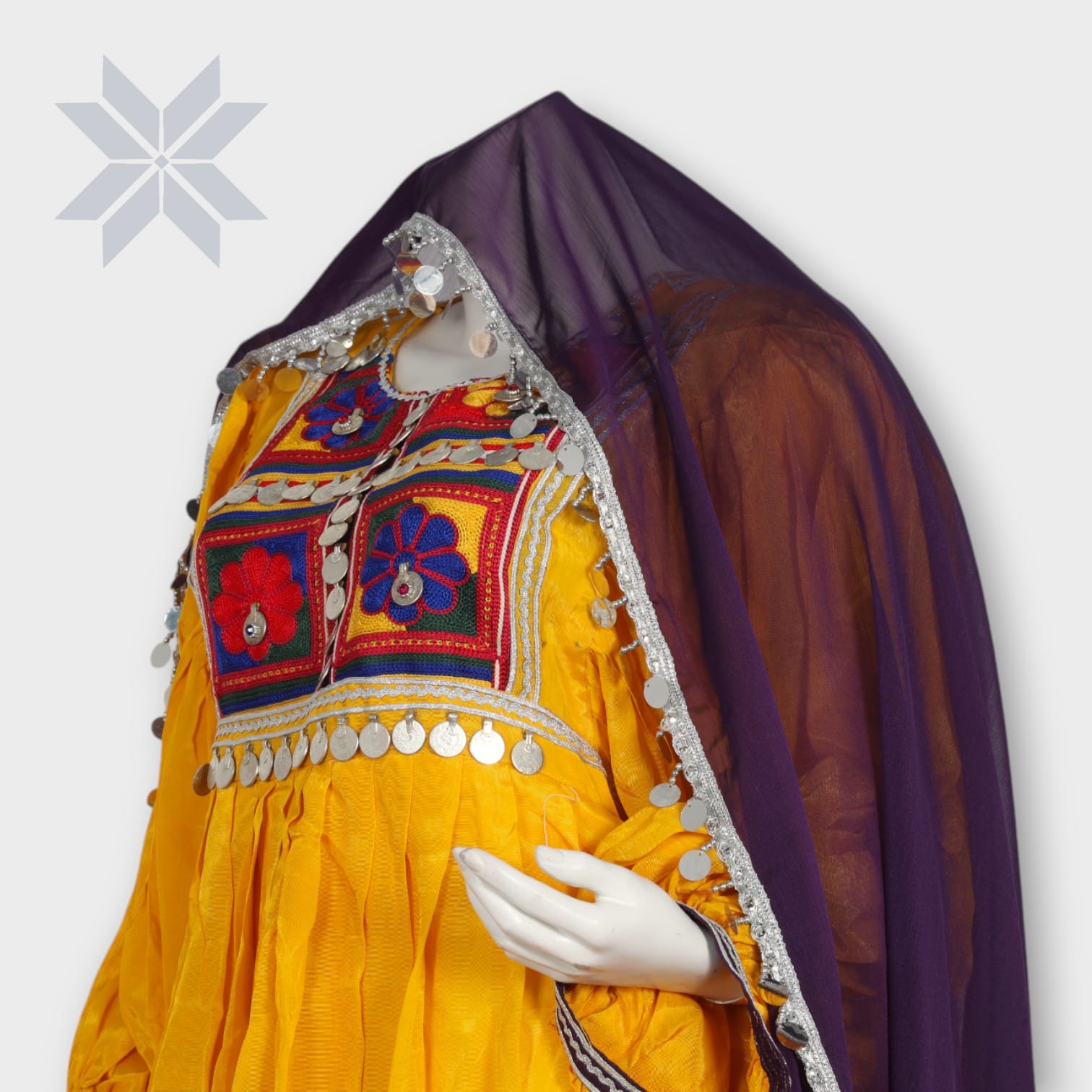 Golden Dawn Kuchi Dress Set