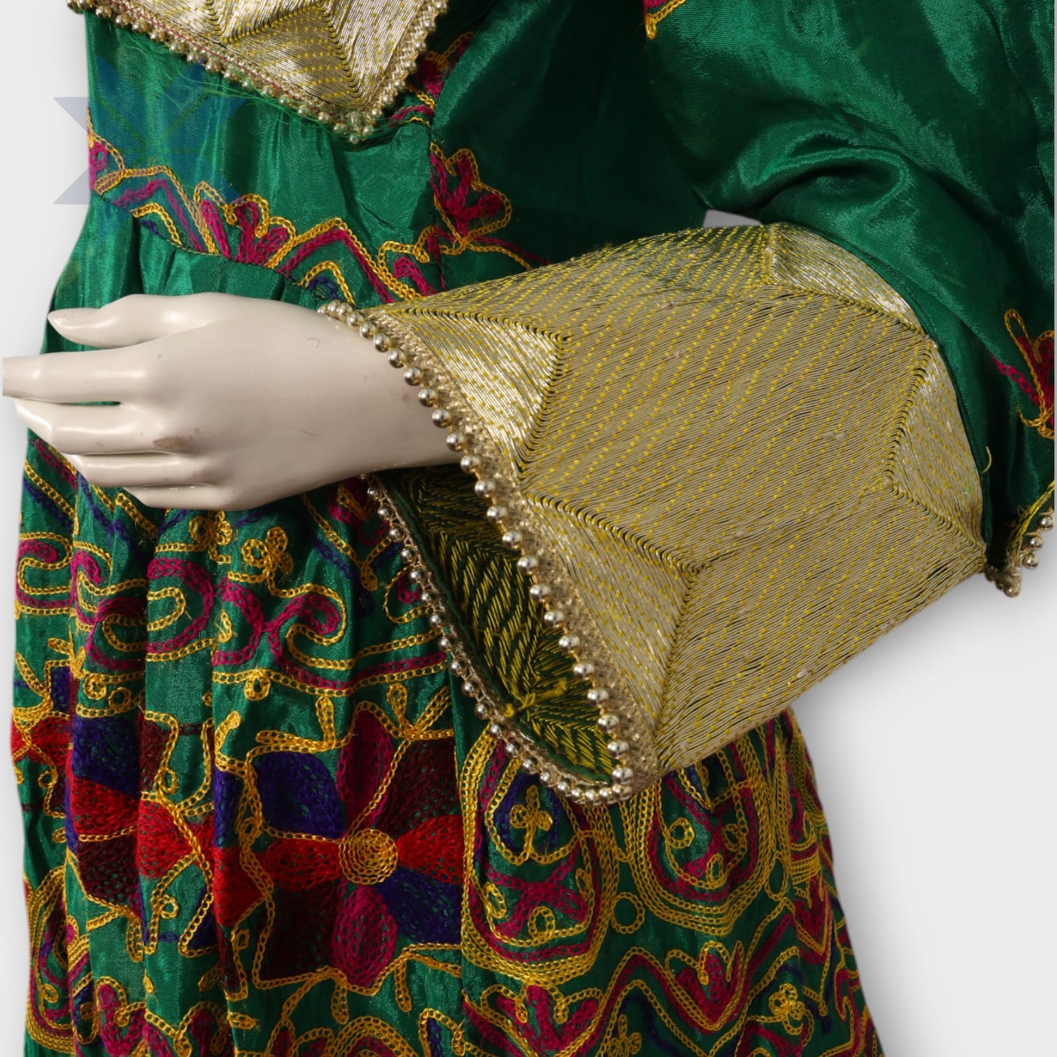 Golden Harmony Khesa Dress