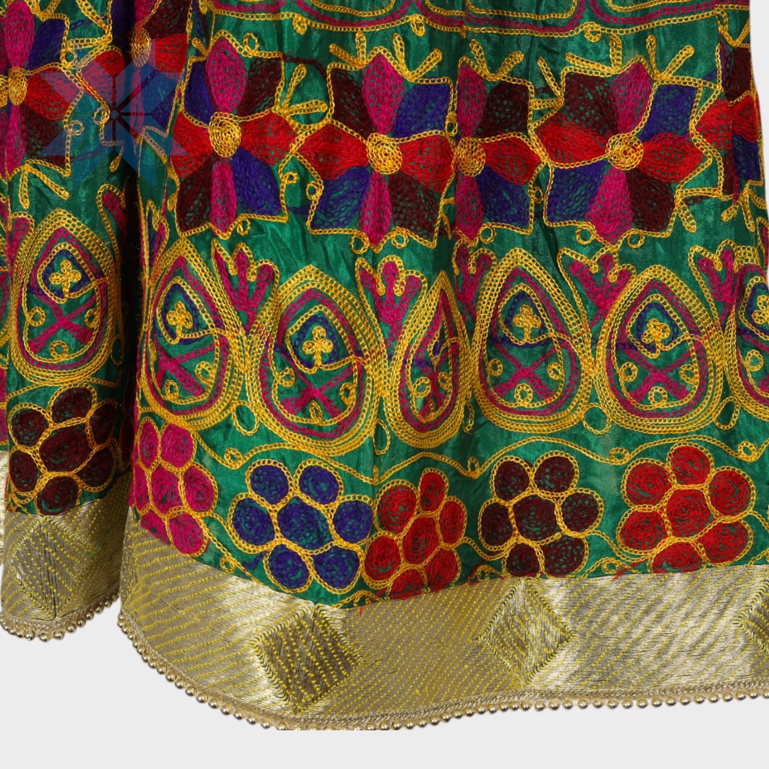 Golden Harmony Khesa Dress