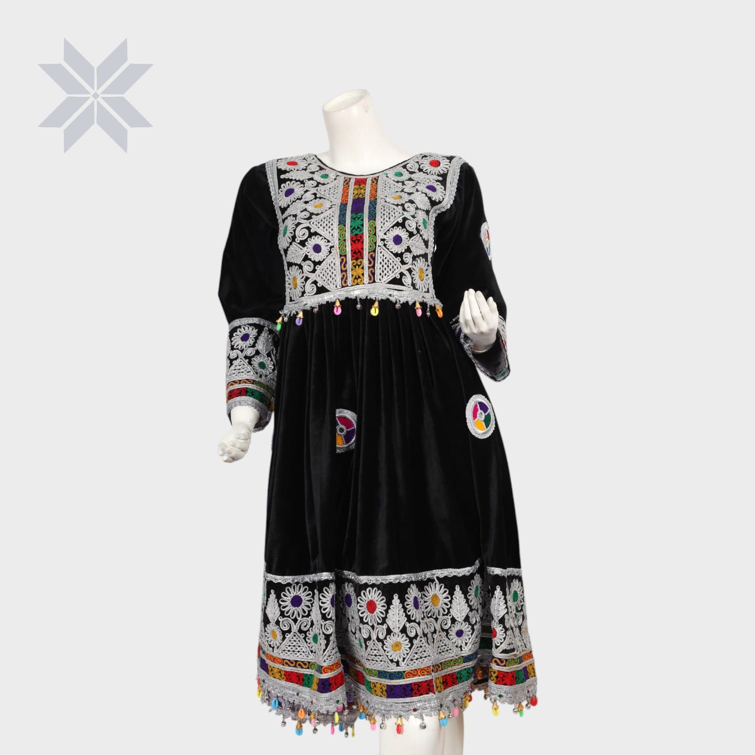 Kandahar Royal Velvet Dress