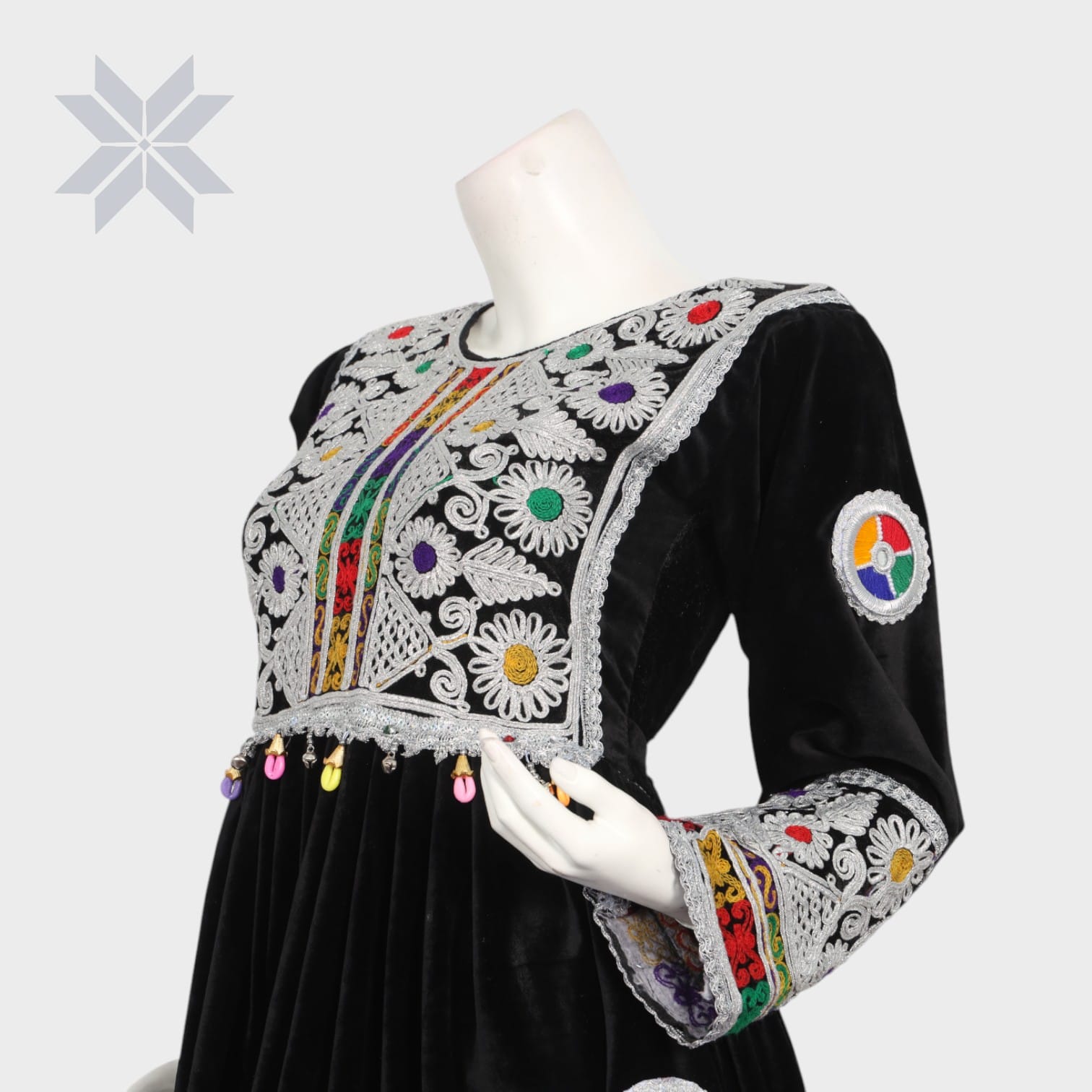 Kandahar Royal Velvet Dress