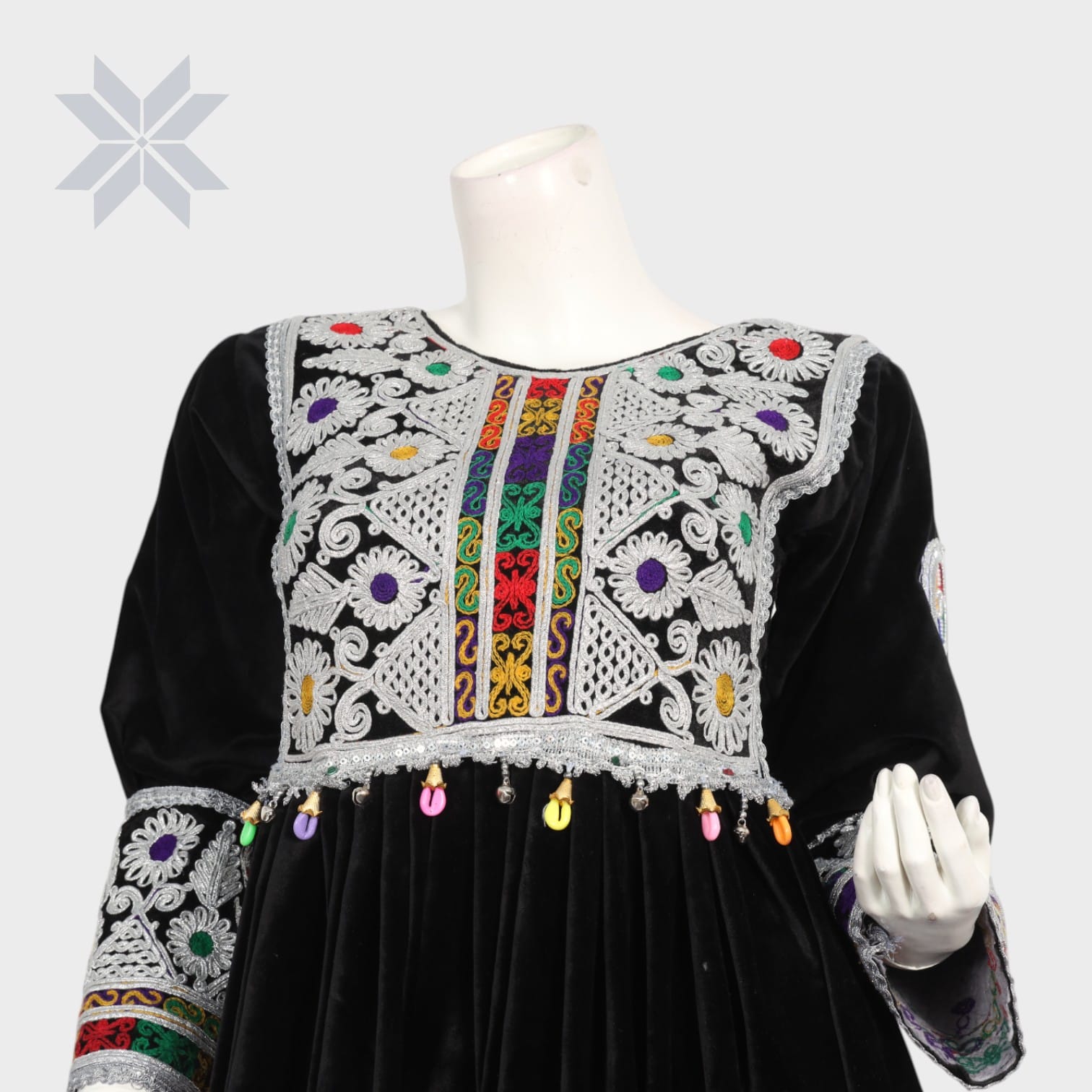 Kandahar Royal Velvet Dress