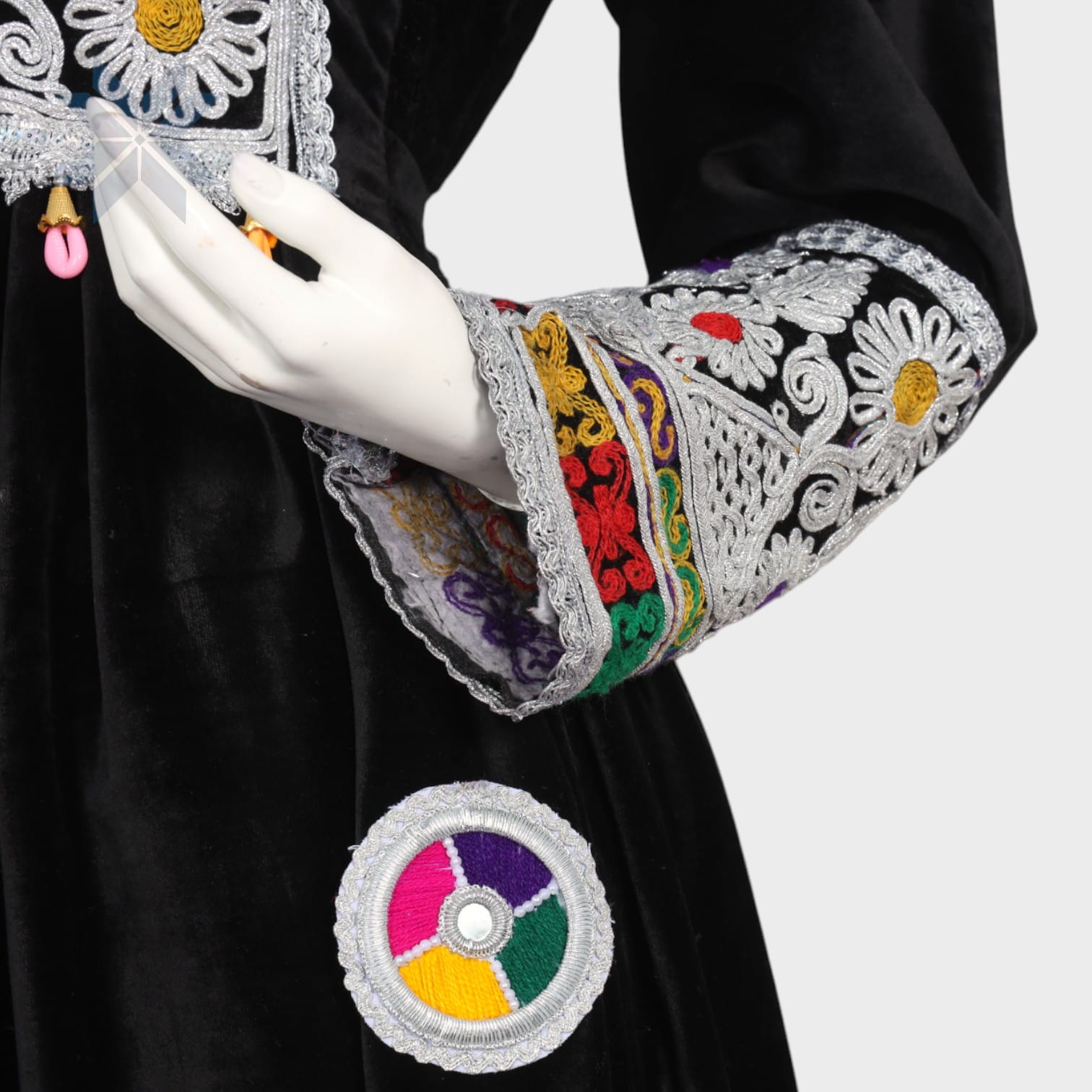 Kandahar Royal Velvet Dress