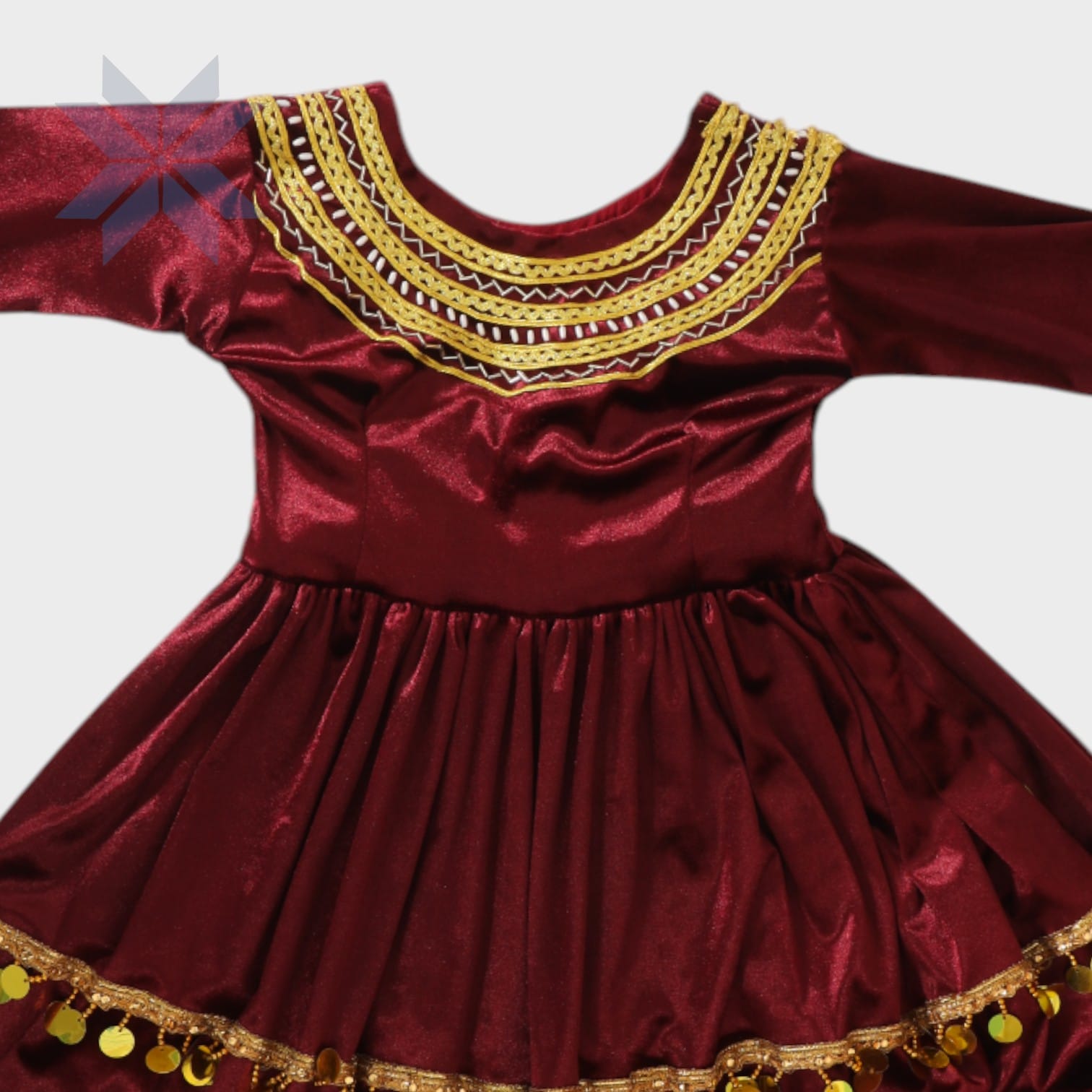 Little Pomegranate Afghani Dress