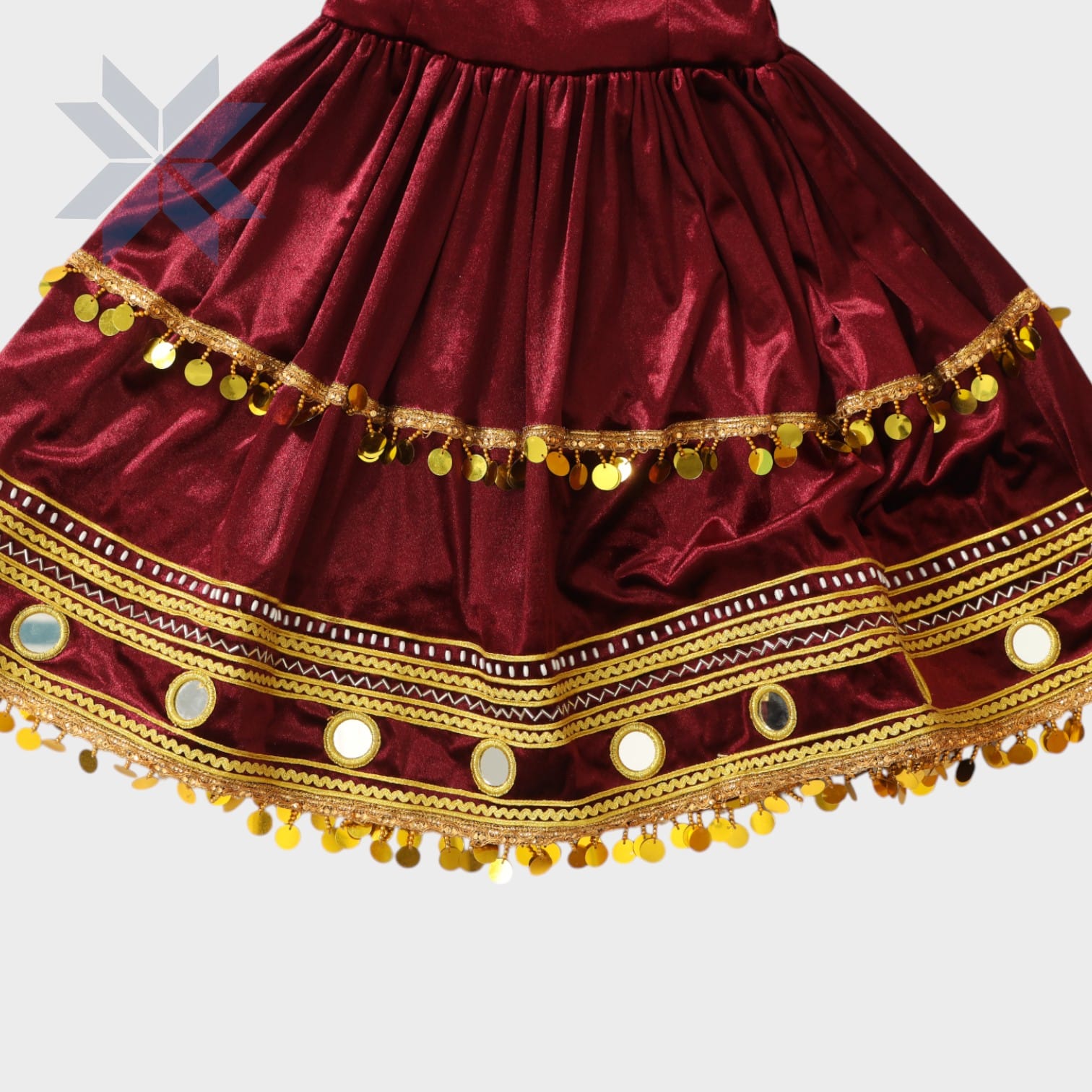 Little Pomegranate Afghani Dress