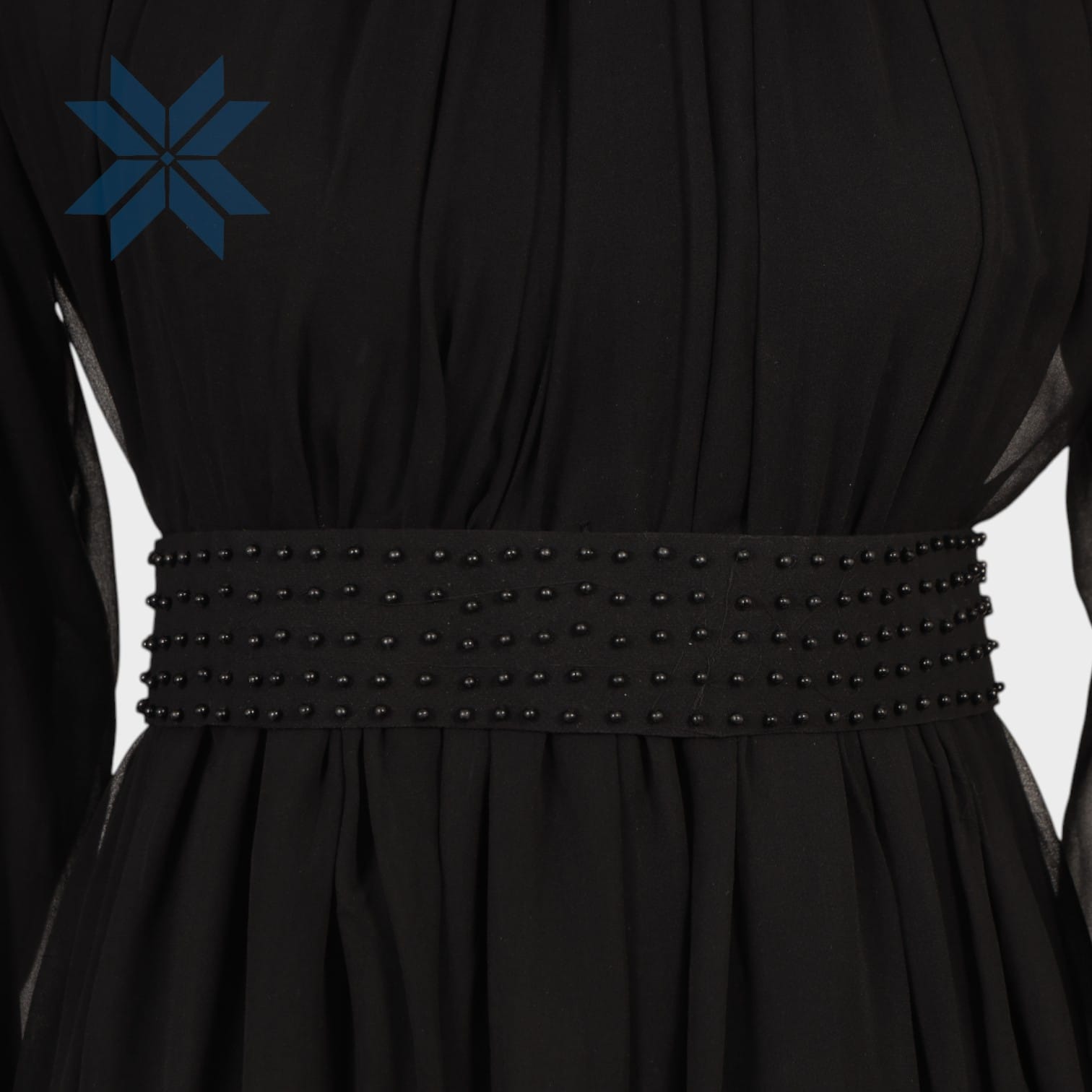  Noor Black Elegance Abaya
