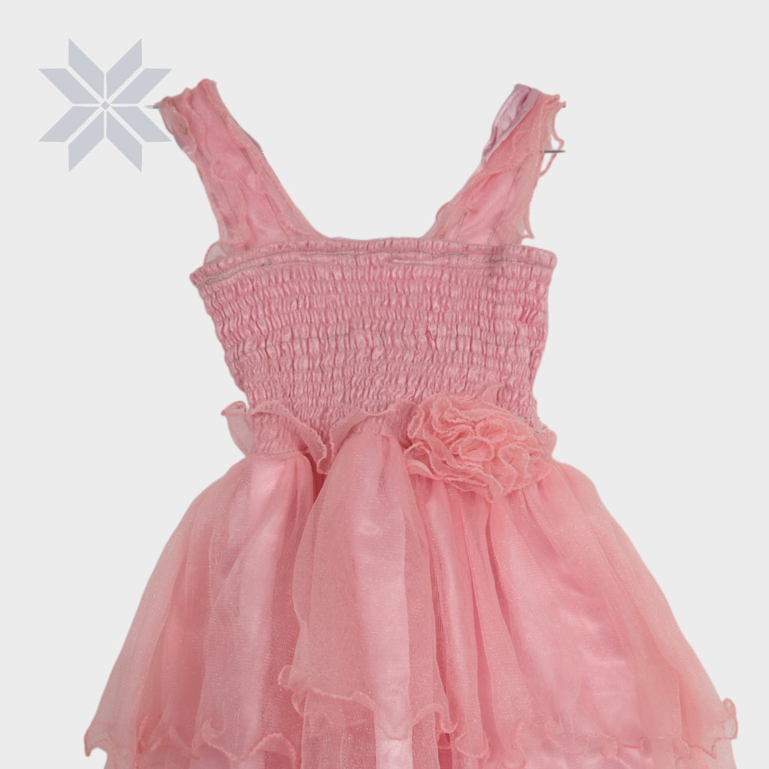 Rosy Bloom Princess Dress