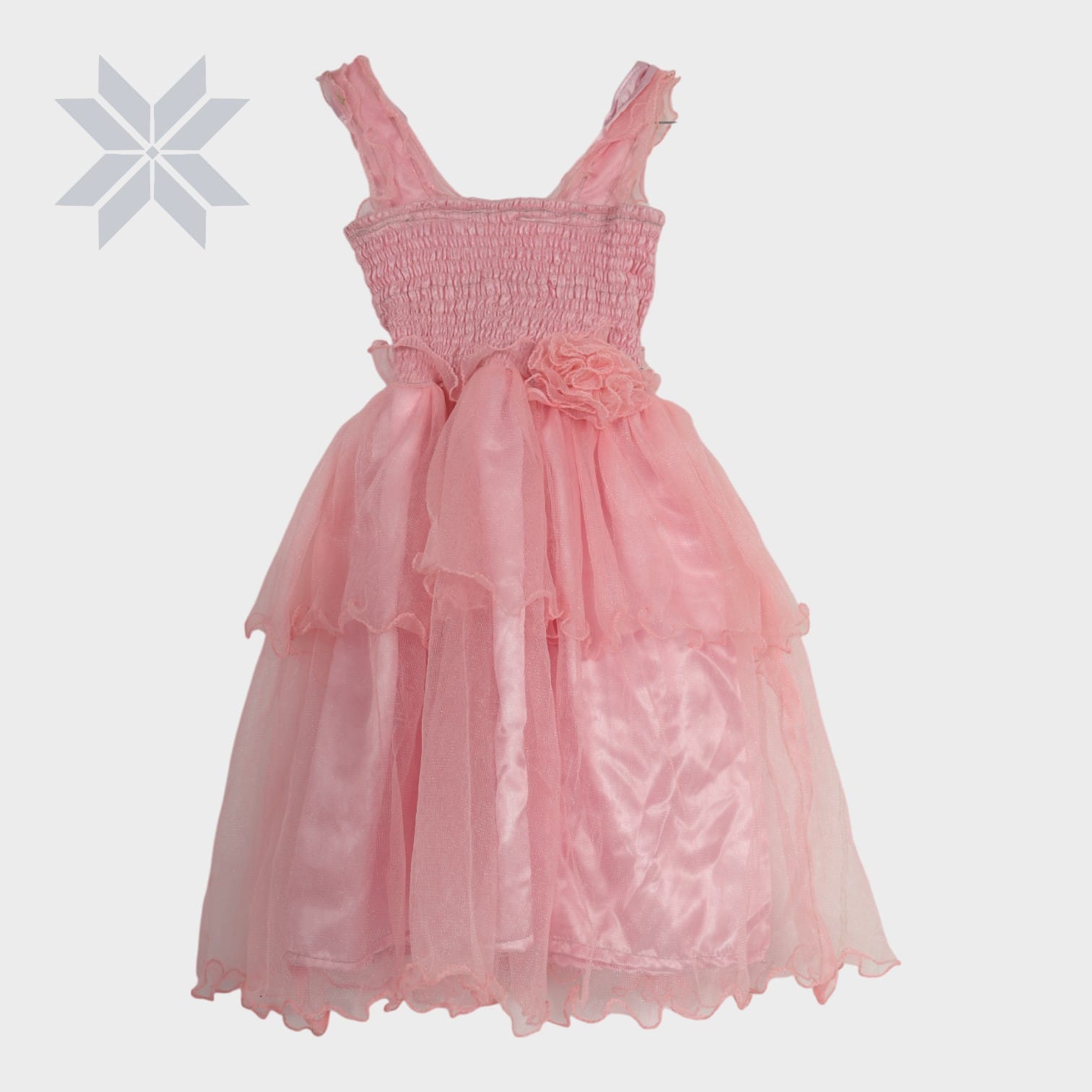 Rosy Bloom Princess Dress