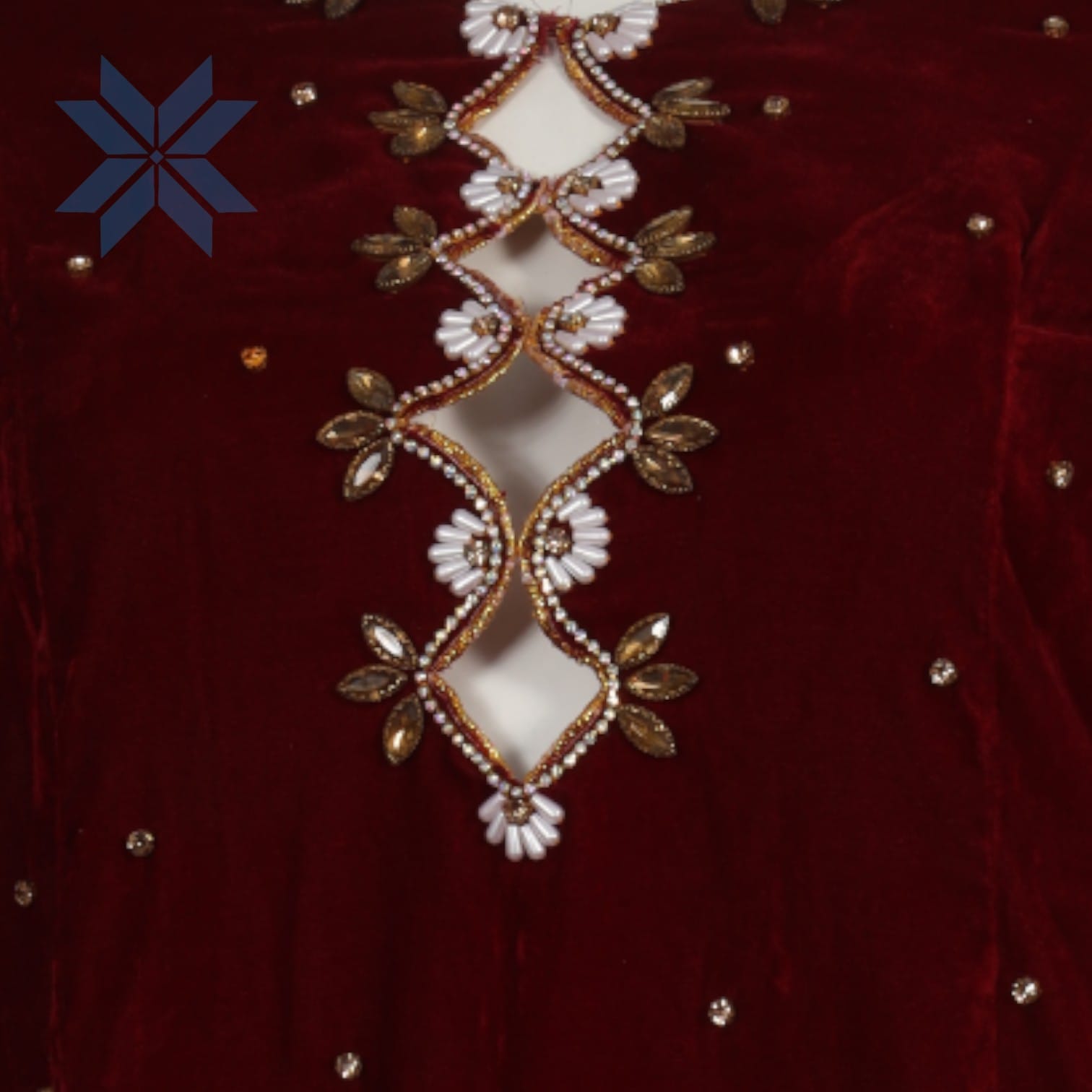 Velvet Ruby Charm Dress