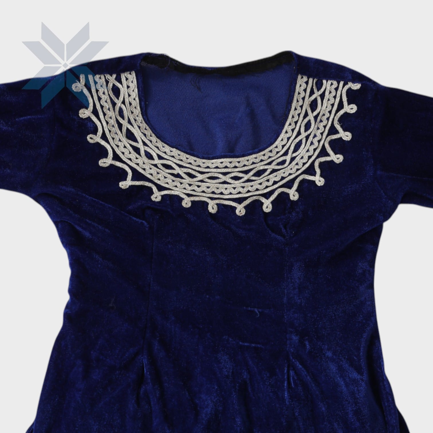Royal Blue Flared Elegance Set