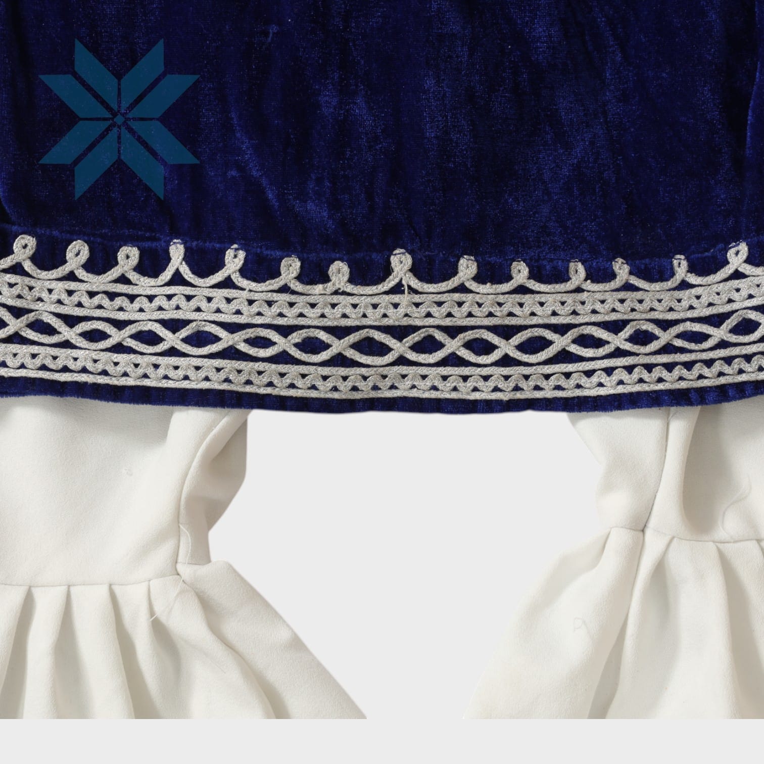 Royal Blue Flared Elegance Set