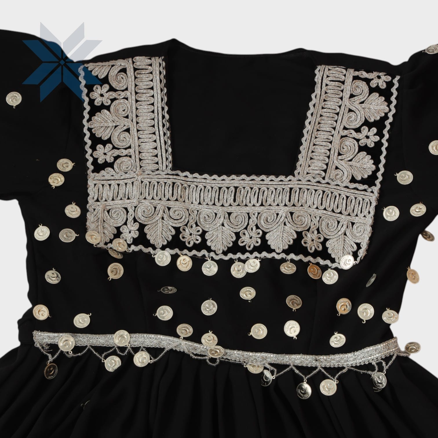Noor-E-Zar Black Traditional Dress