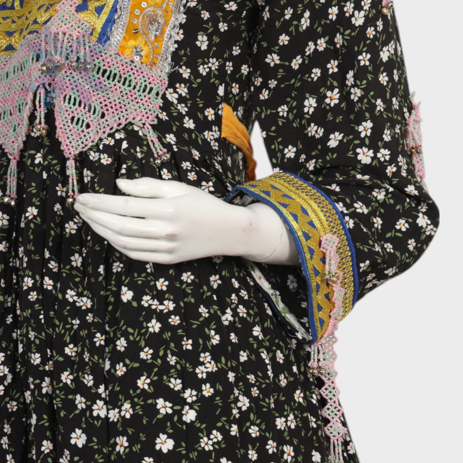 Parwana Floral Tribal Dress