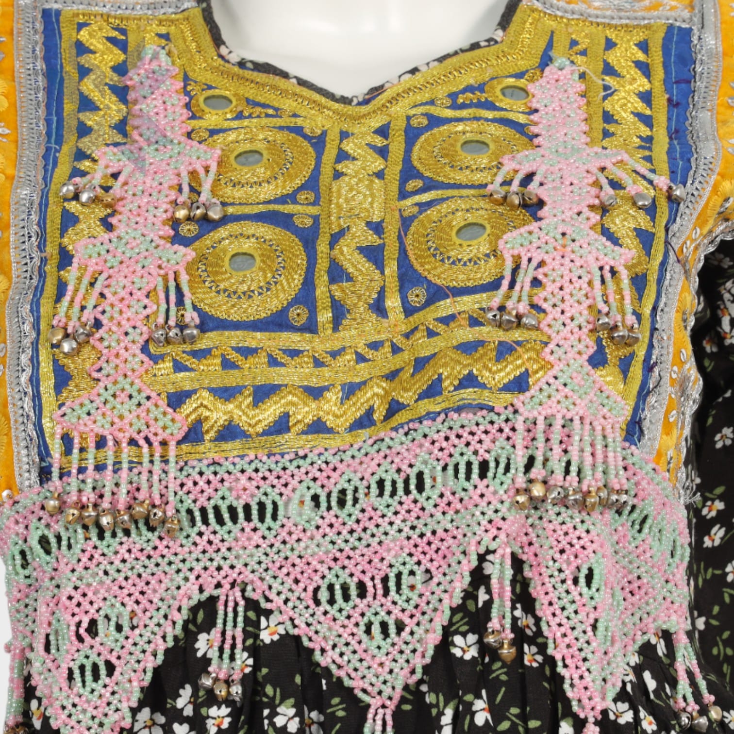 Parwana Floral Tribal Dress