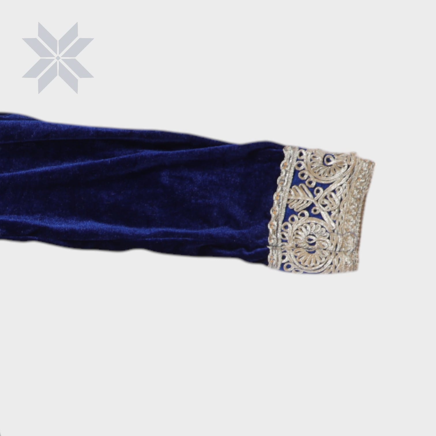 Lapis Royal Afghani Dress