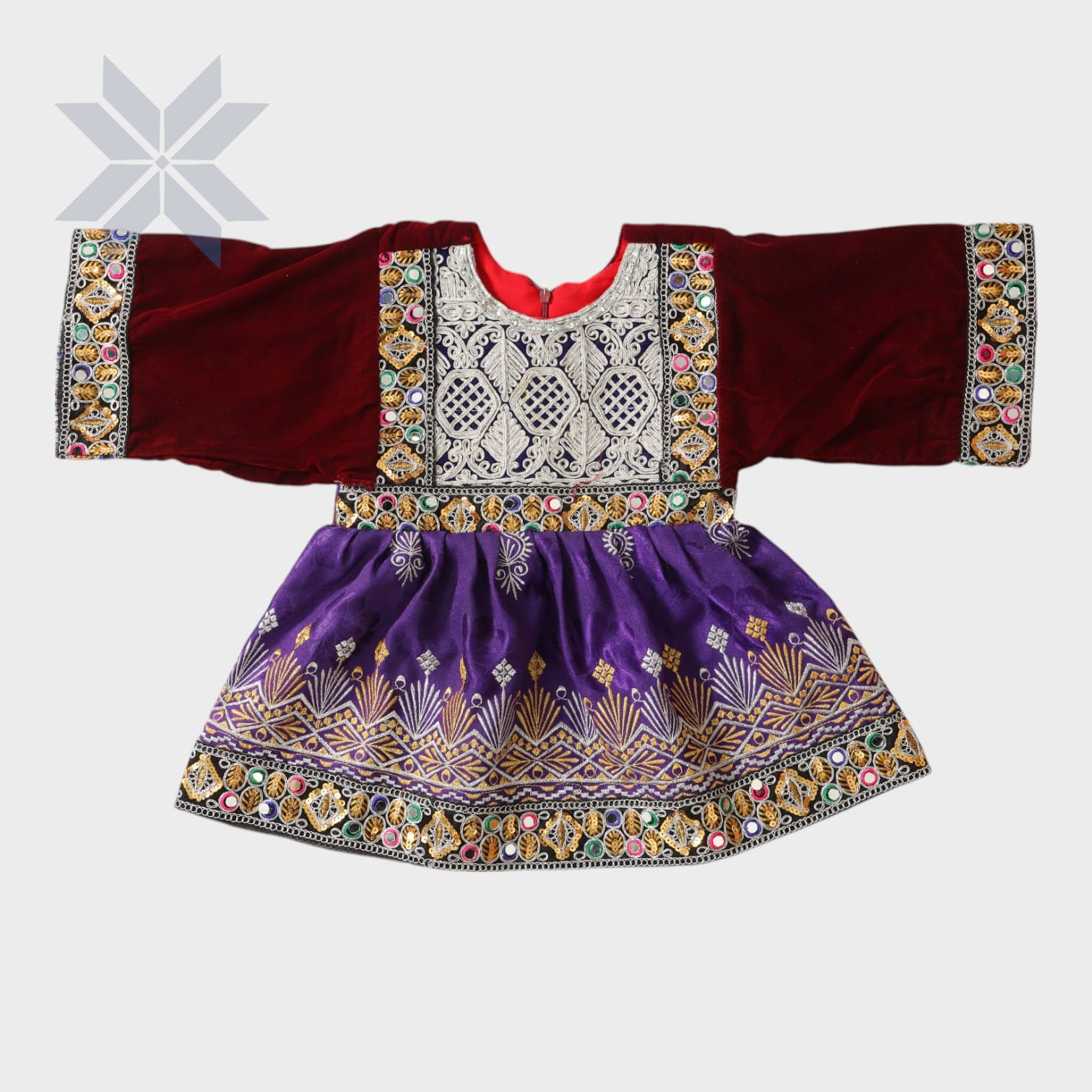 Royal Heritage Afghani Baby Dress