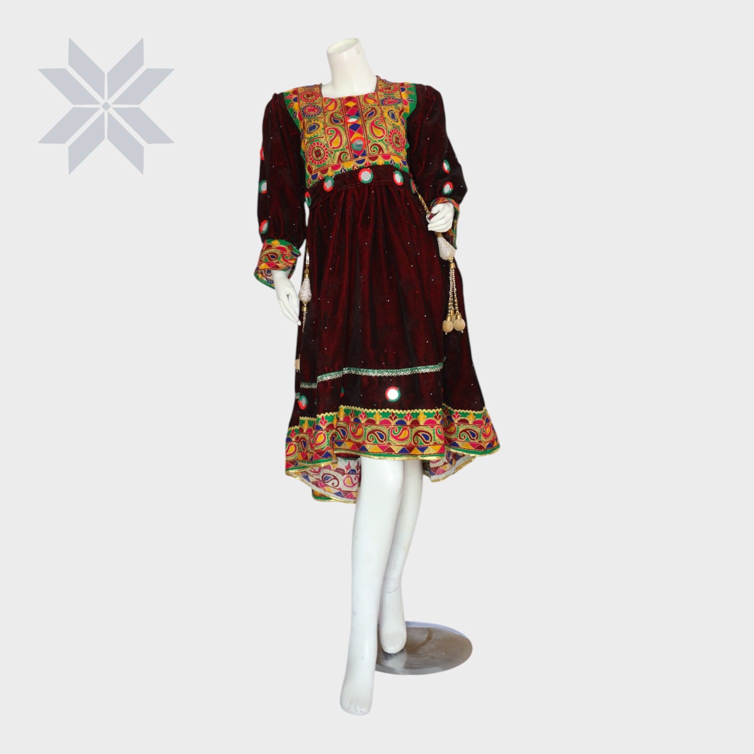Marjan Balochi Velvet Dress