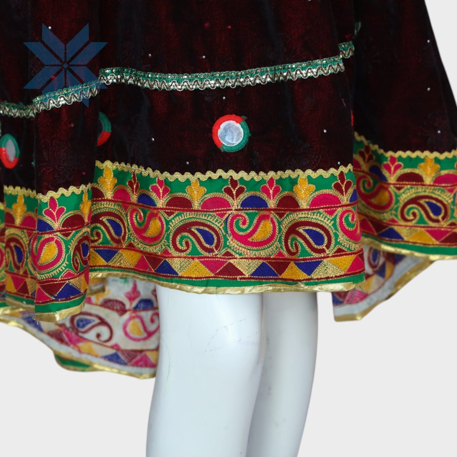 Marjan Balochi Velvet Dress
