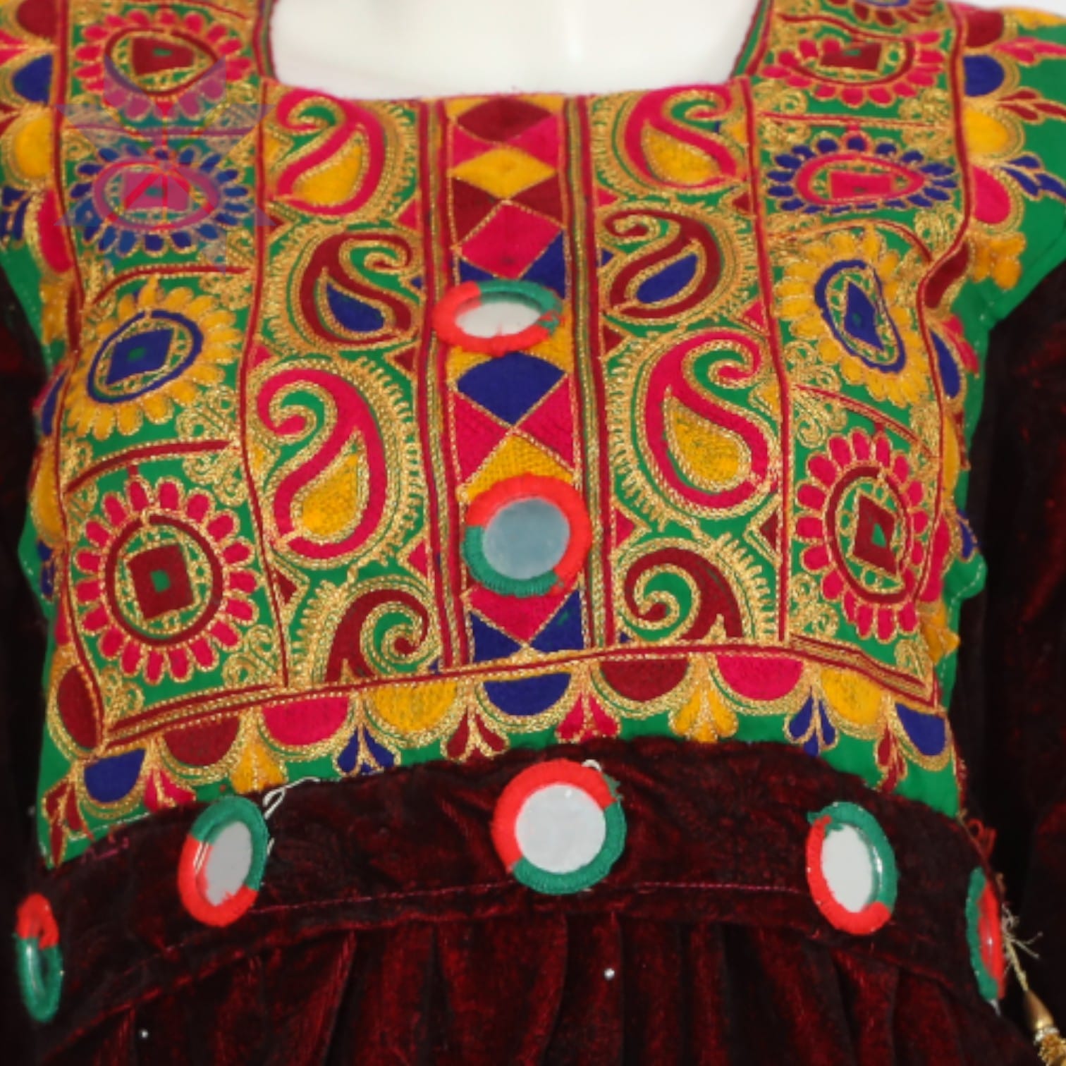 Marjan Balochi Velvet Dress