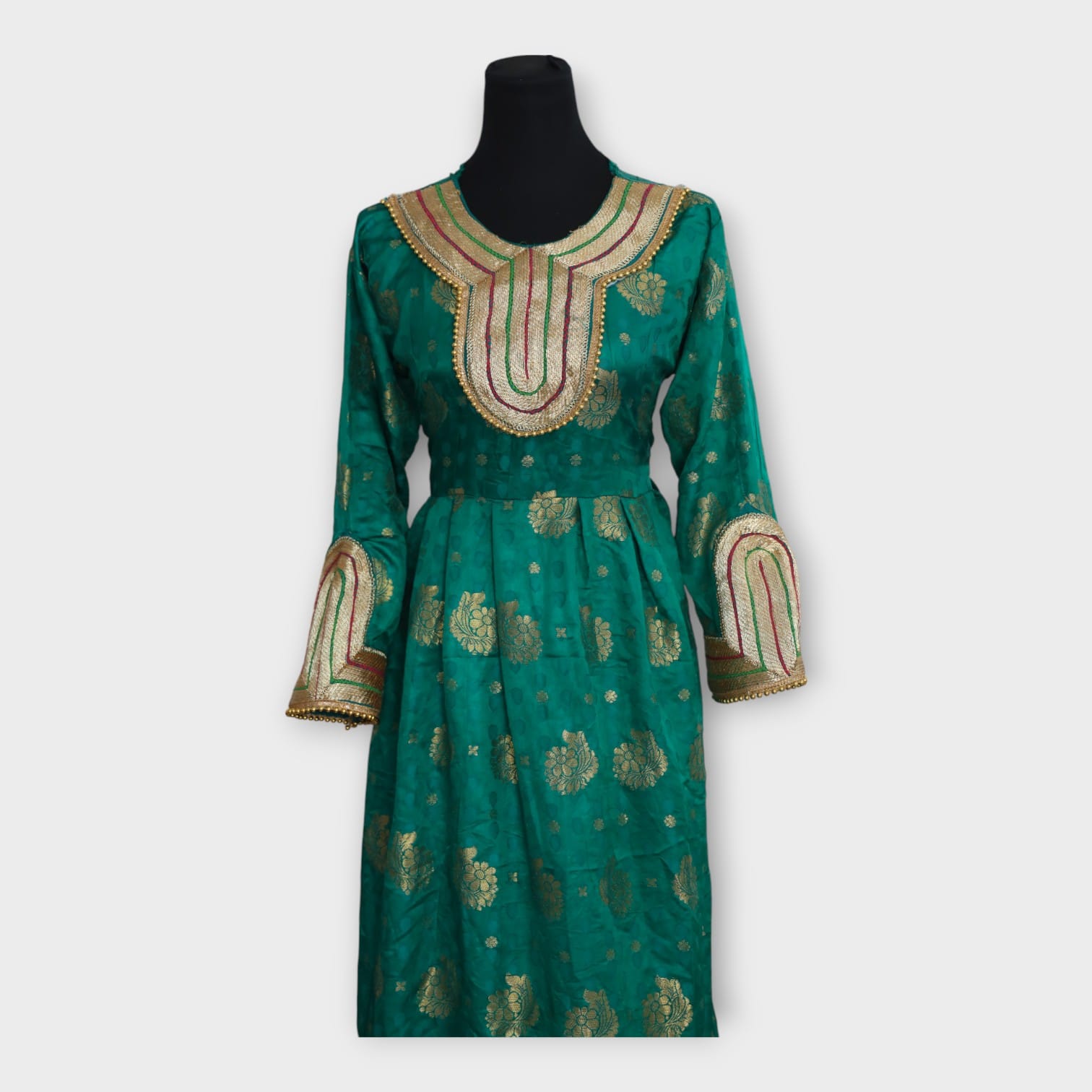 Sabz Gulbahar Traditional Dress