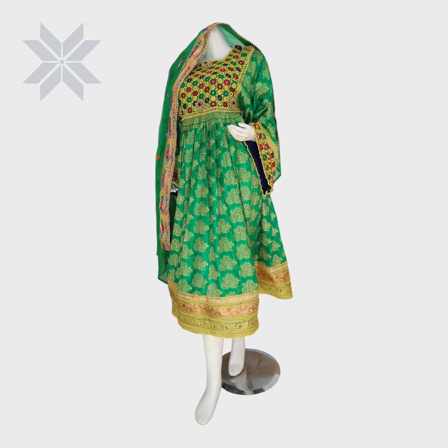 Bahar-e-Sabz Traditional Dress Set