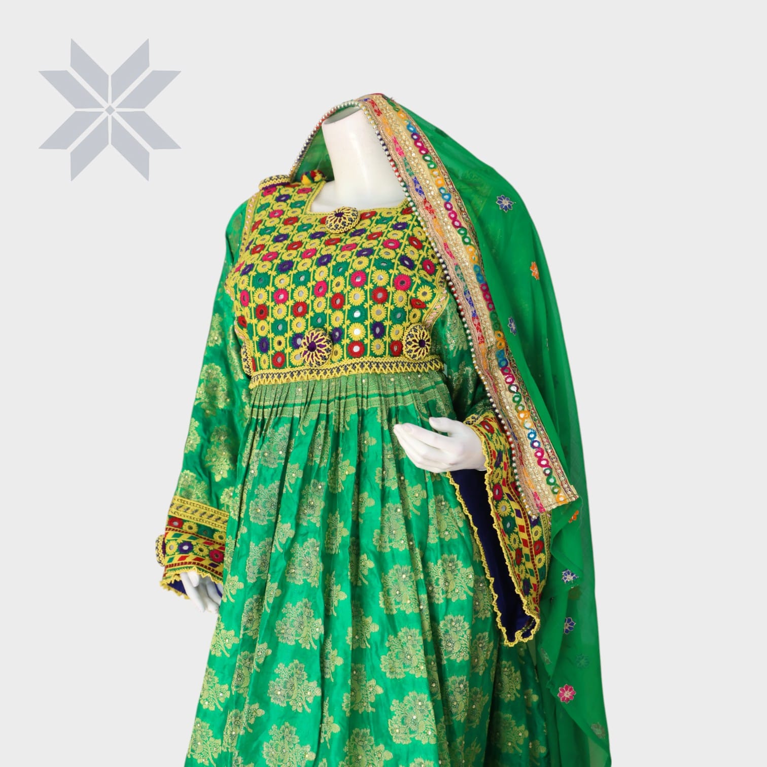 Bahar-e-Sabz Traditional Dress Set
